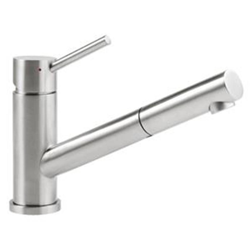 Villeroy & Boch Küchenarmatur Como Shower Edelstahl massiv, Niederdruck