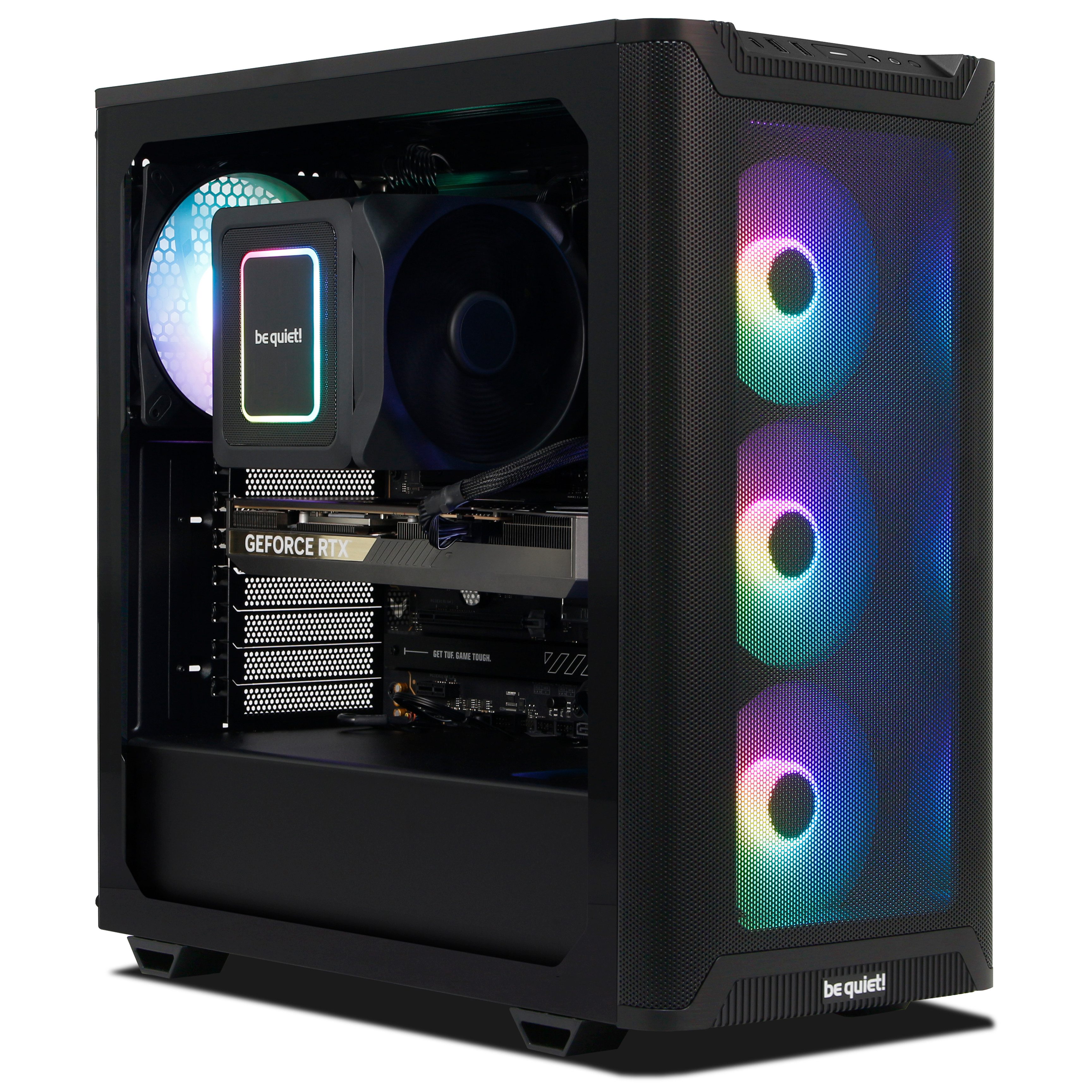 ANKERMANN-PC WILDRABBIT LUMINOUS Gaming PC Gaming-PC (AMD Ryzen 7 9800X3D, GeForce RTX 5070 Ti, 32 GB RAM, 2000 GB SSD, Luftkühlung)