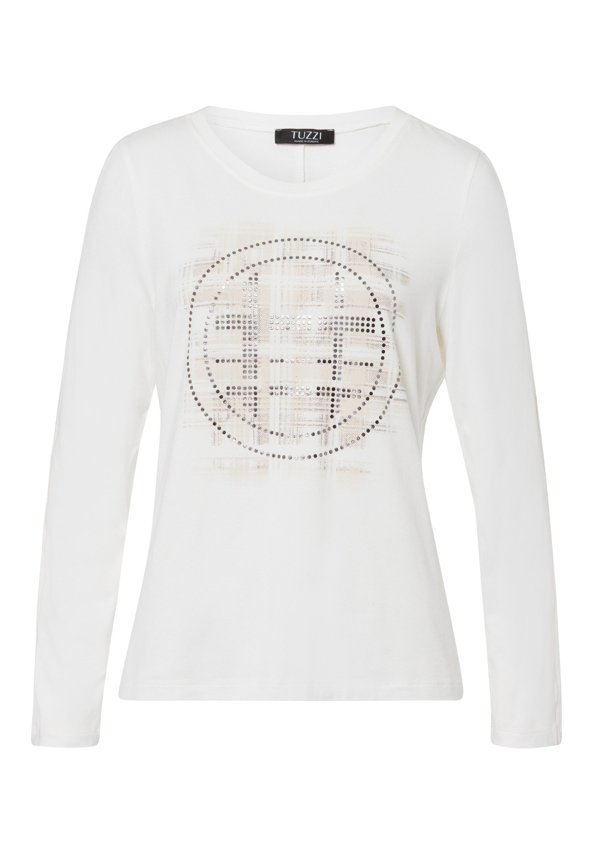 TUZZI Langarmshirt mit Strass-Motiv günstig online kaufen