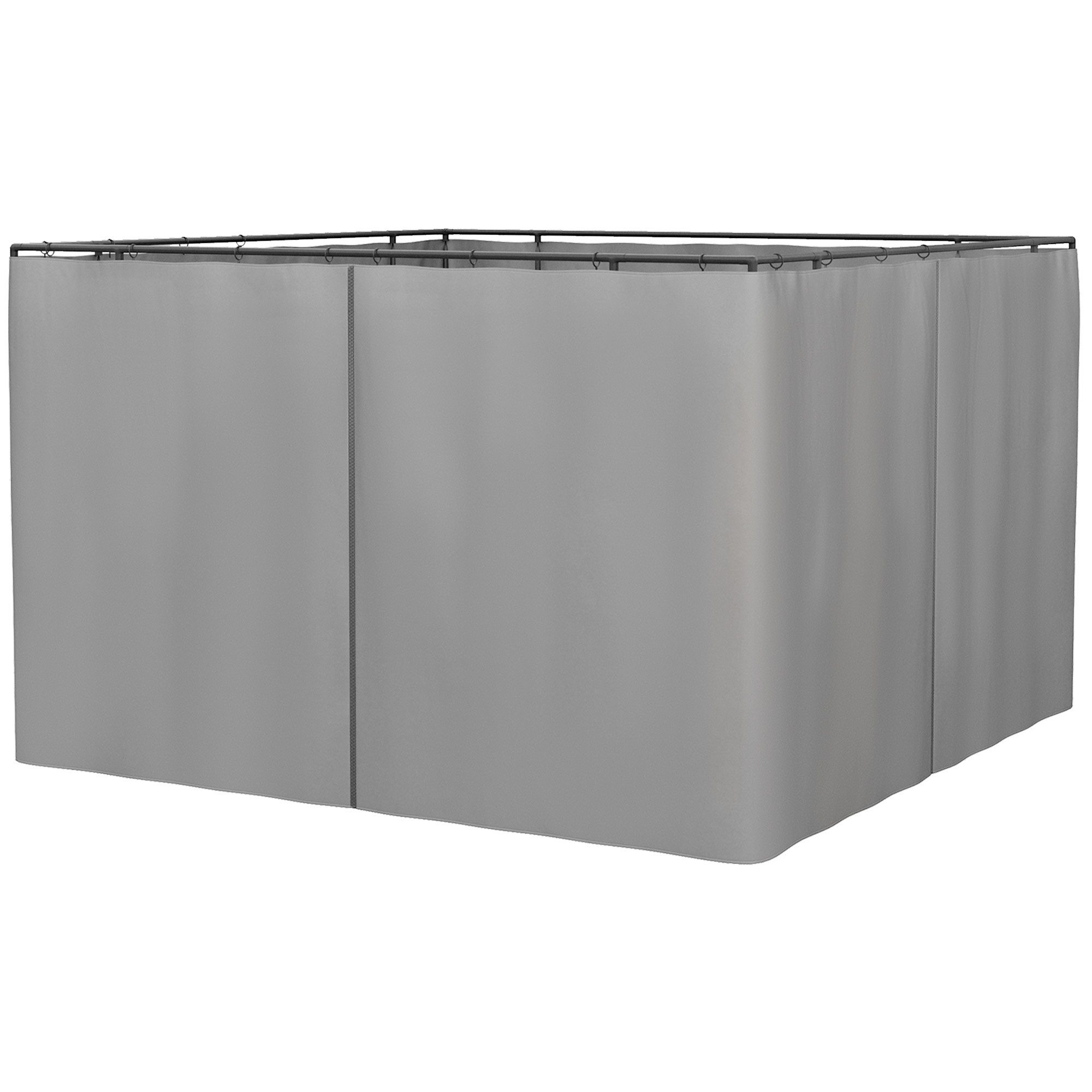 Outsunny Markise 4 Seitenteile für 3x3 günstig online kaufen