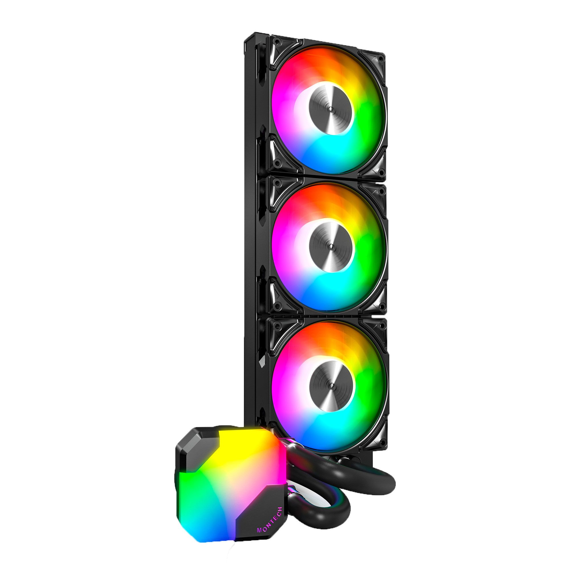 MONTECH CPU Kühler Montech HyperFlow ARGB 360, Wasserkühlung