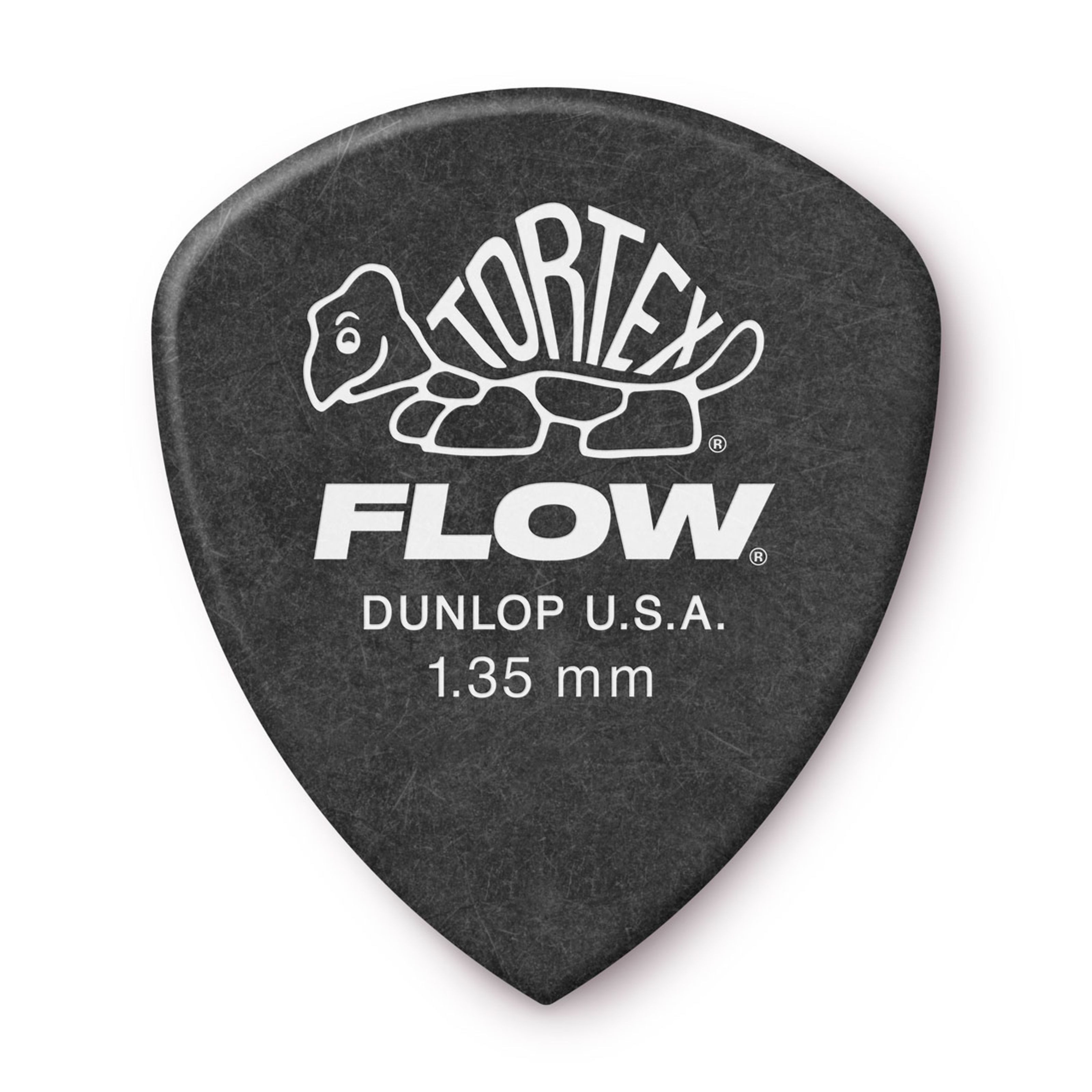 Dunlop Plektrum, 558P1.35 Flow Standard Picks 1,35 mm - Plektren Set