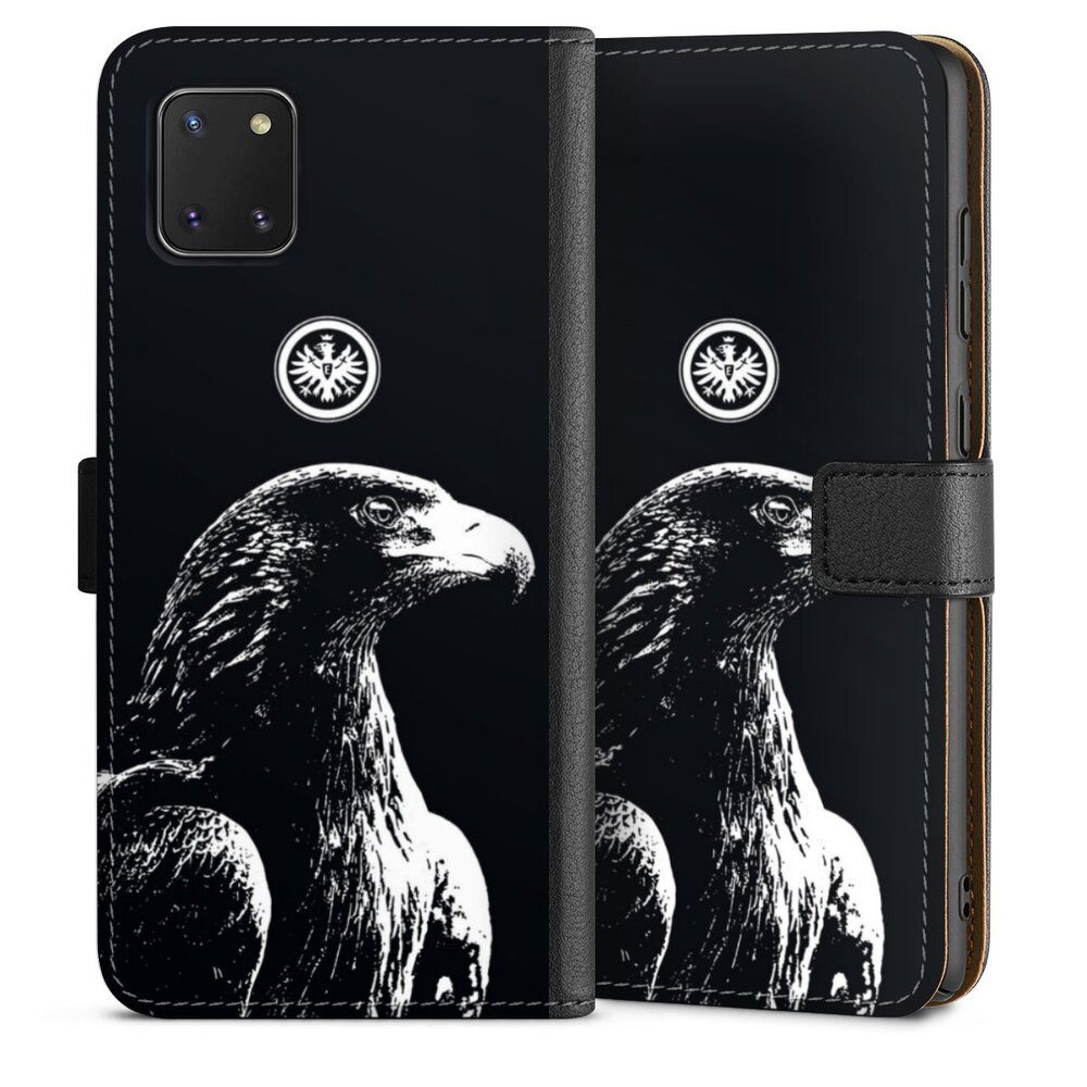 DeinDesign Handyhülle Eintracht Frankfurt Offizielles Lizenzprodukt Attila SGE Attila, Samsung Galaxy Note 10 lite Hülle Flip Case Klapphülle