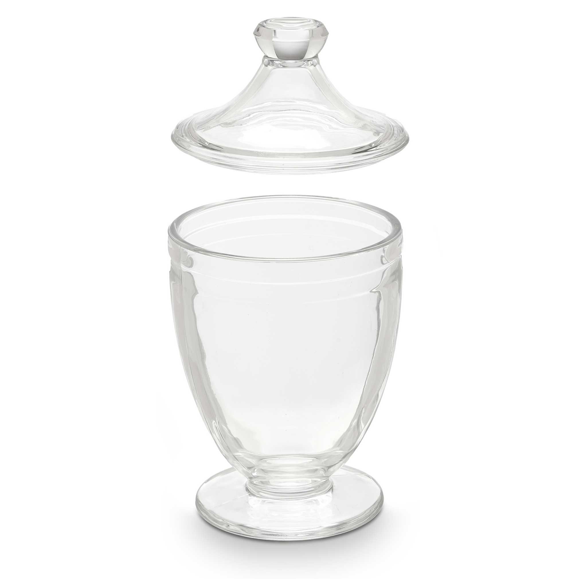 Vivalto Vorratsglas Bonboniere aus Glas für Süßigkeiten VIVO, 950 ml, Glas, (einzeln, einzeln)