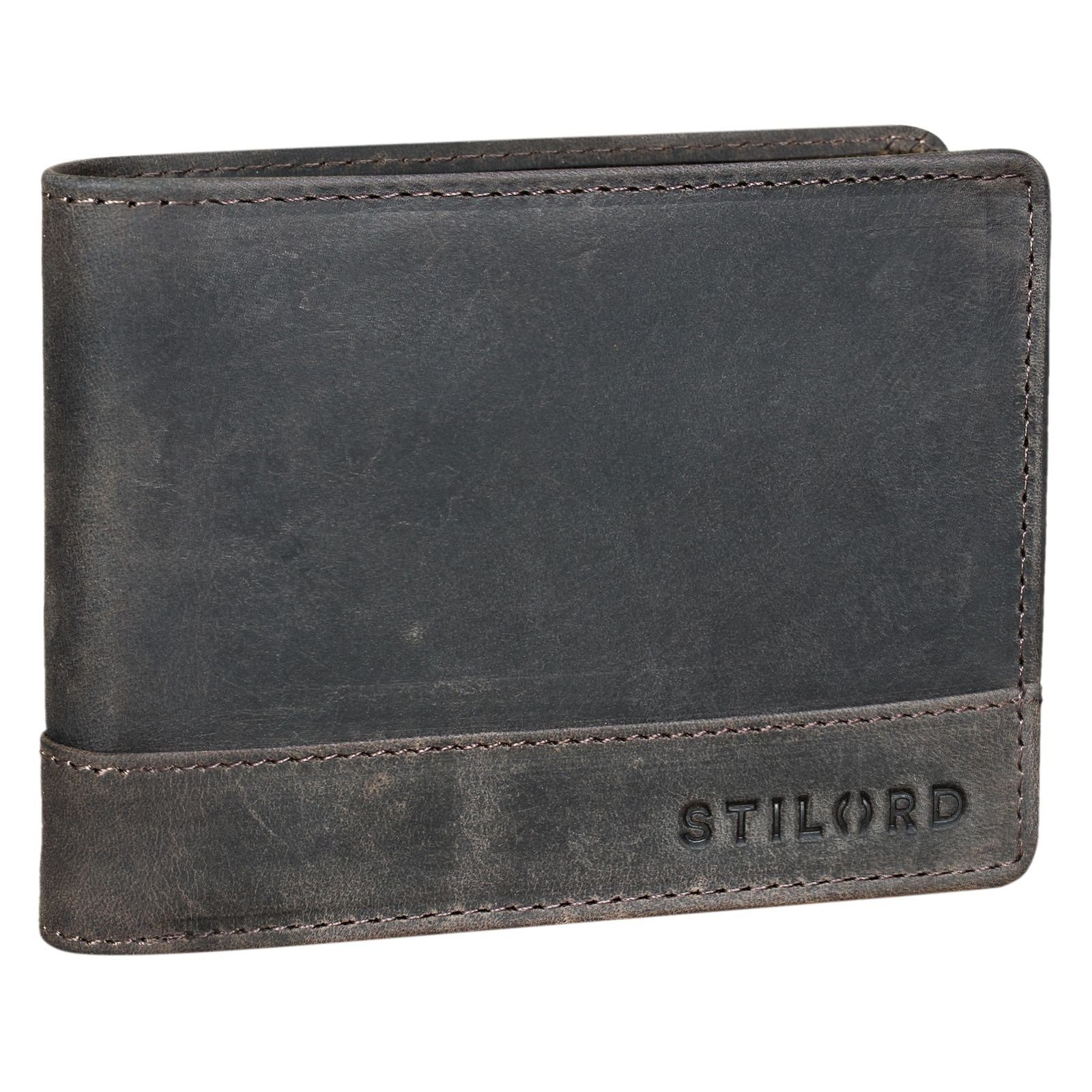 Geldbörse "Lucius" Vintage Herren Geldbörse Leder mit RFID Schutz