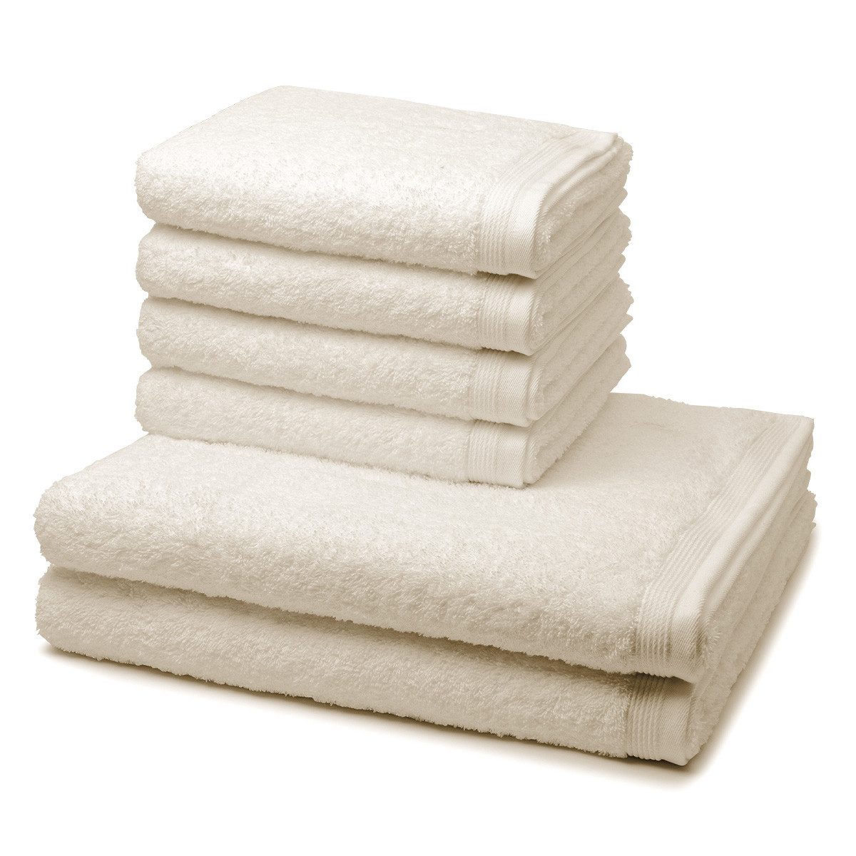 Möve Handtuch Set Superwuschel, Walkfrottee (Spar-Set, 6-St), 4 X Handtuch günstig online kaufen