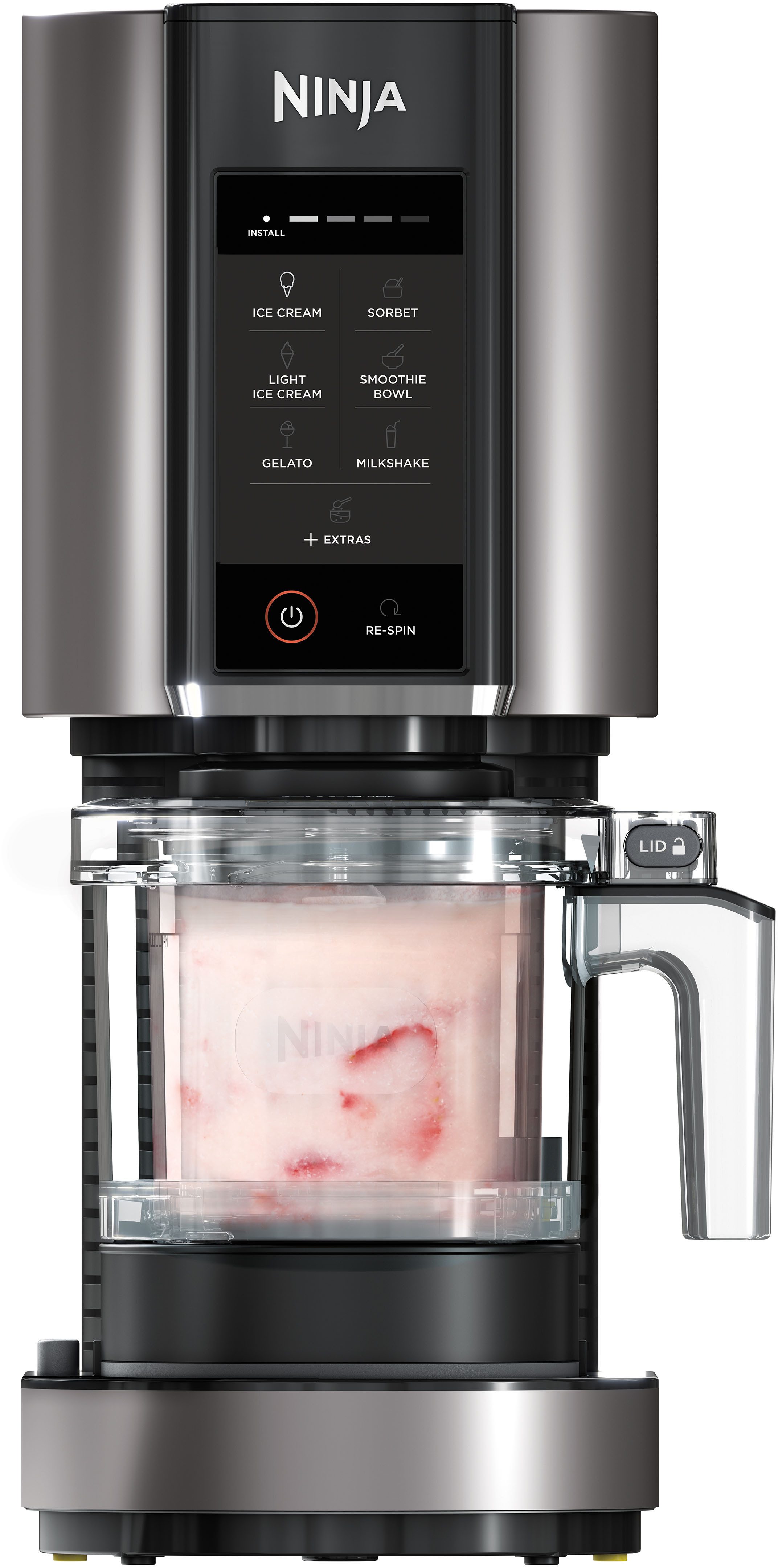 NINJA Eismaschine NC302EU Creami, 0,473 l, 800 W, Mit 2 Dessertbehältern
