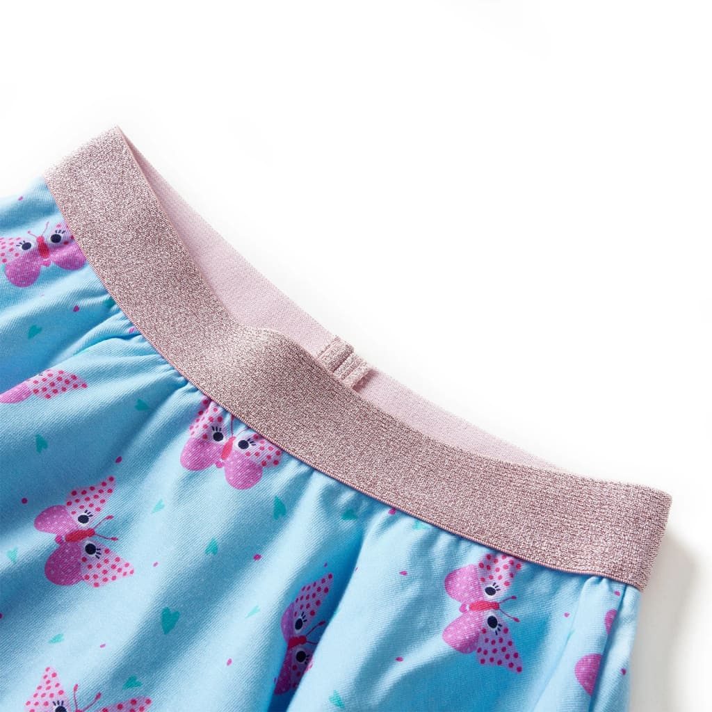vidaXL Skaterrock Kinderrock Blau 116