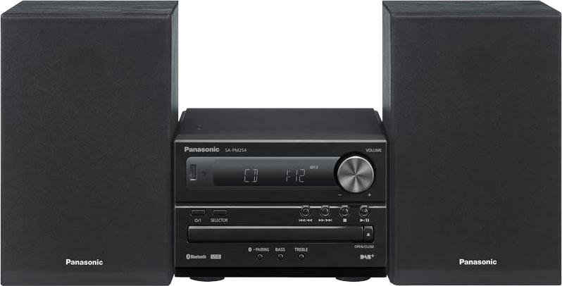 Panasonic SC-PM254EG Microanlage (Digitalradio (DAB), FM-Tuner mit RDS, 20 W)