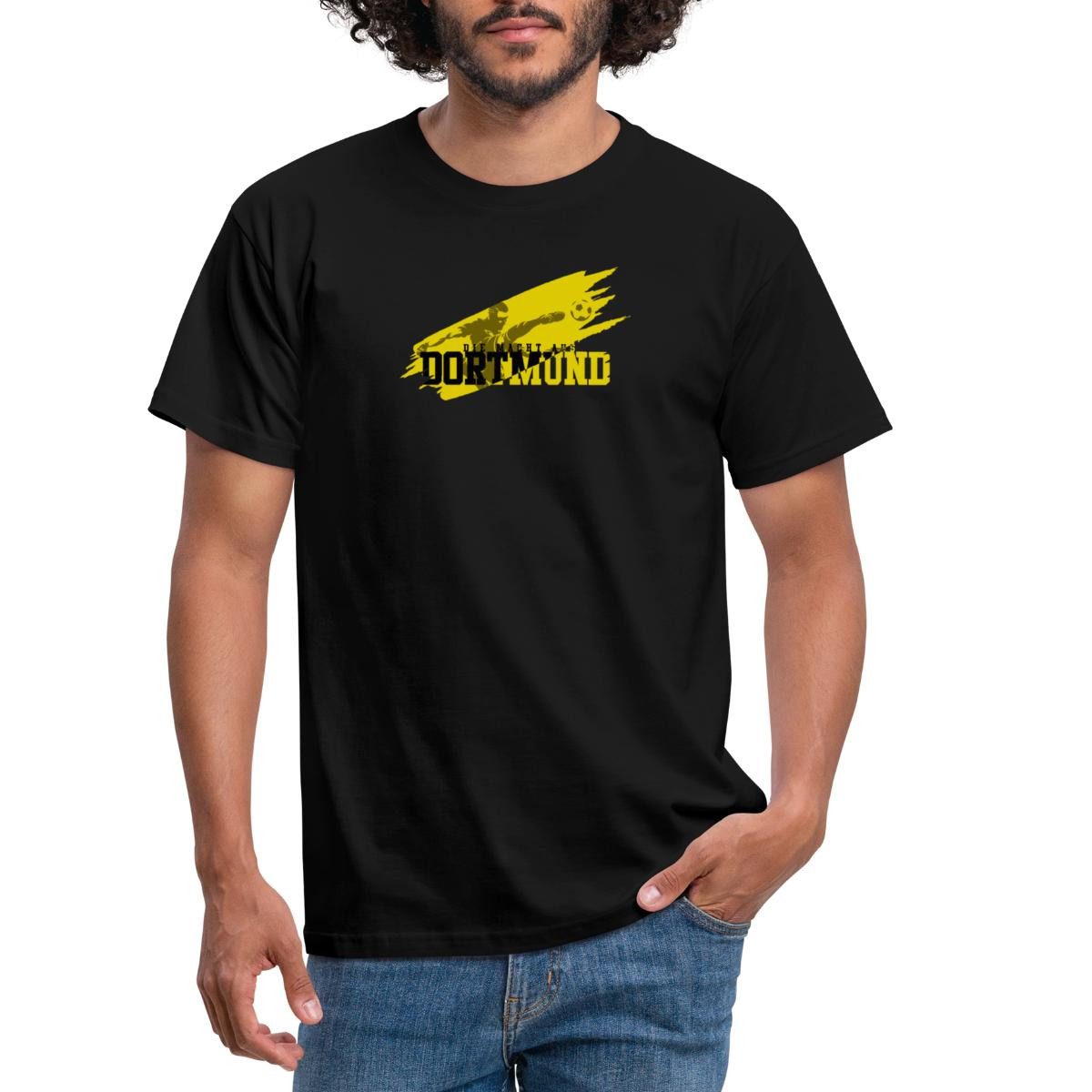 Spreadshirt T-Shirt Die Macht Aus Dortmund günstig online kaufen