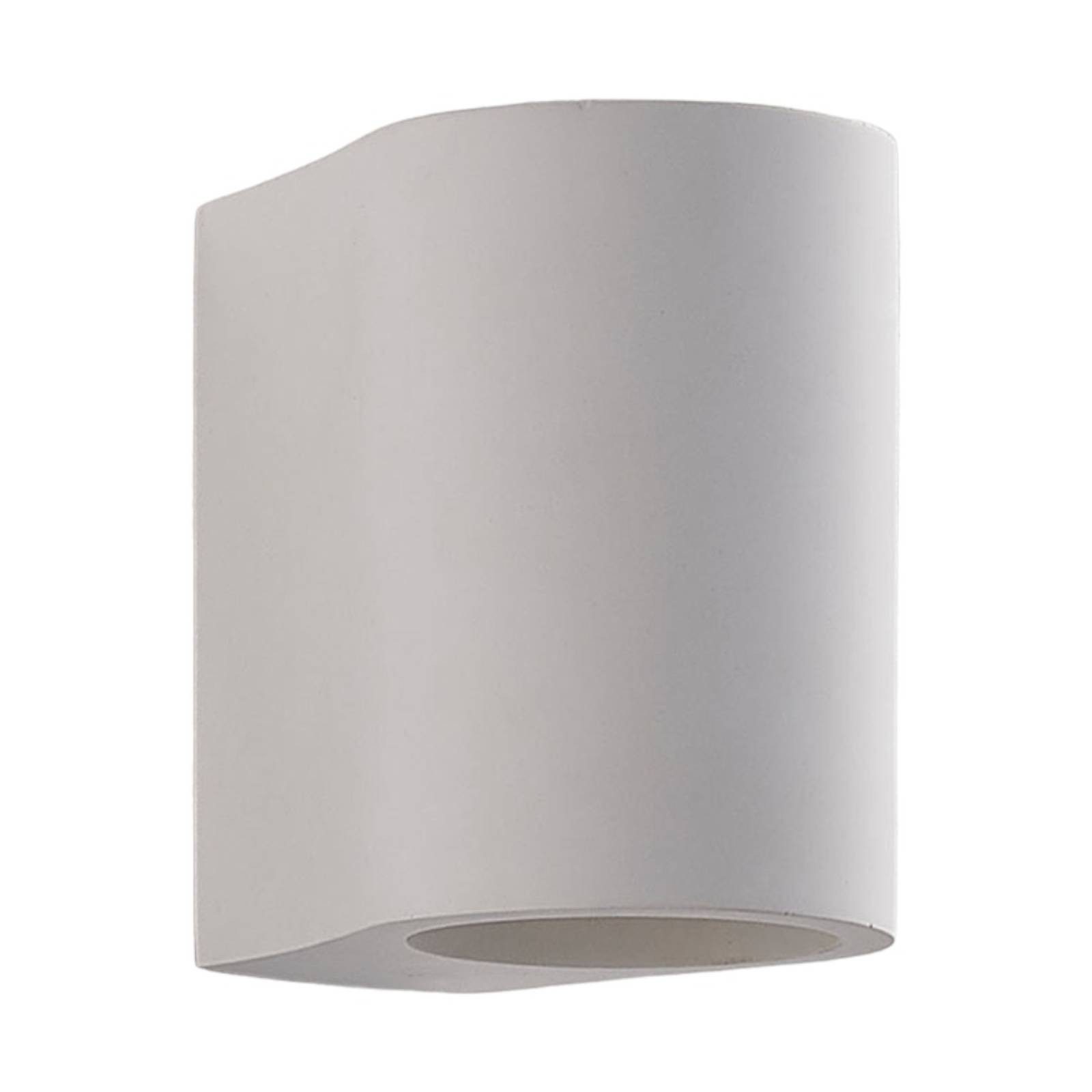 Lindby Wandleuchte Jannes, Gips Weiß IP20, 1 x 5 W LED