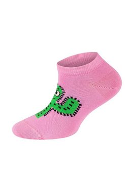 Happy Socks Basicsocken 4-Pack Kids Low Cat-Cactus Socks Aus nachhaltiger Baumwolle