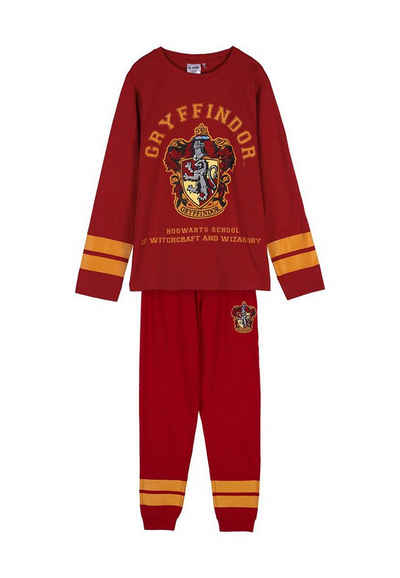 Harry Potter Schlafanzug Schlafanzug Pyjama Langarm Shirt + Schlaf-Hose Kinder (2 tlg)