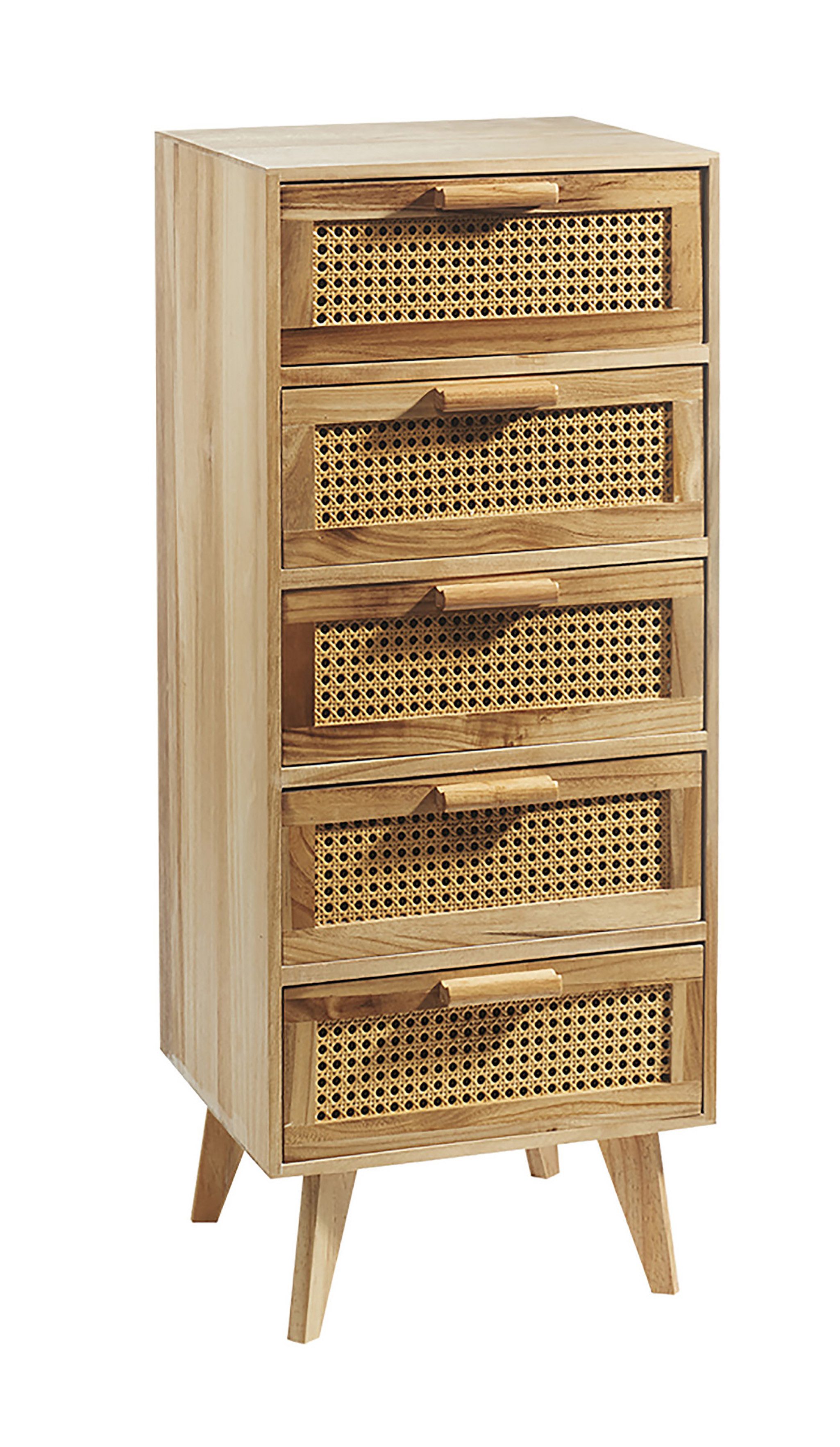 Kobolo Regal Kommode mit 5 Schubladen, günstig online kaufen