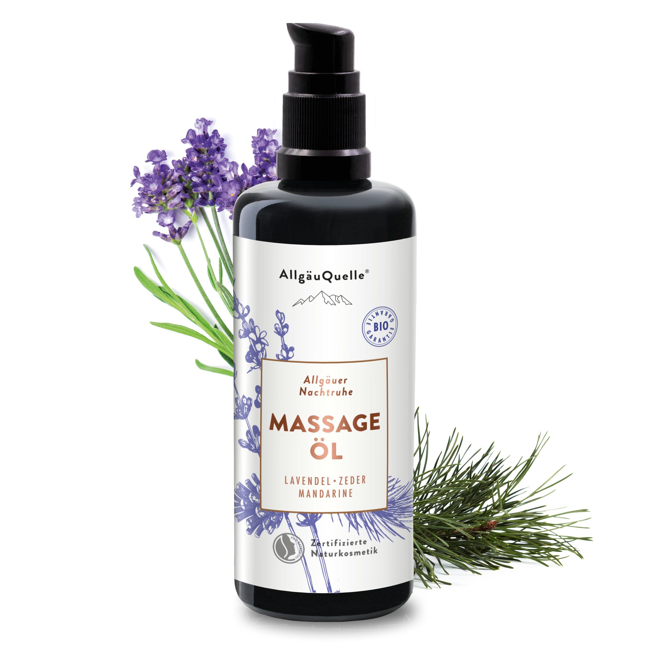 Massageöl Bio Massageöl Allgäuer Nachtruhe