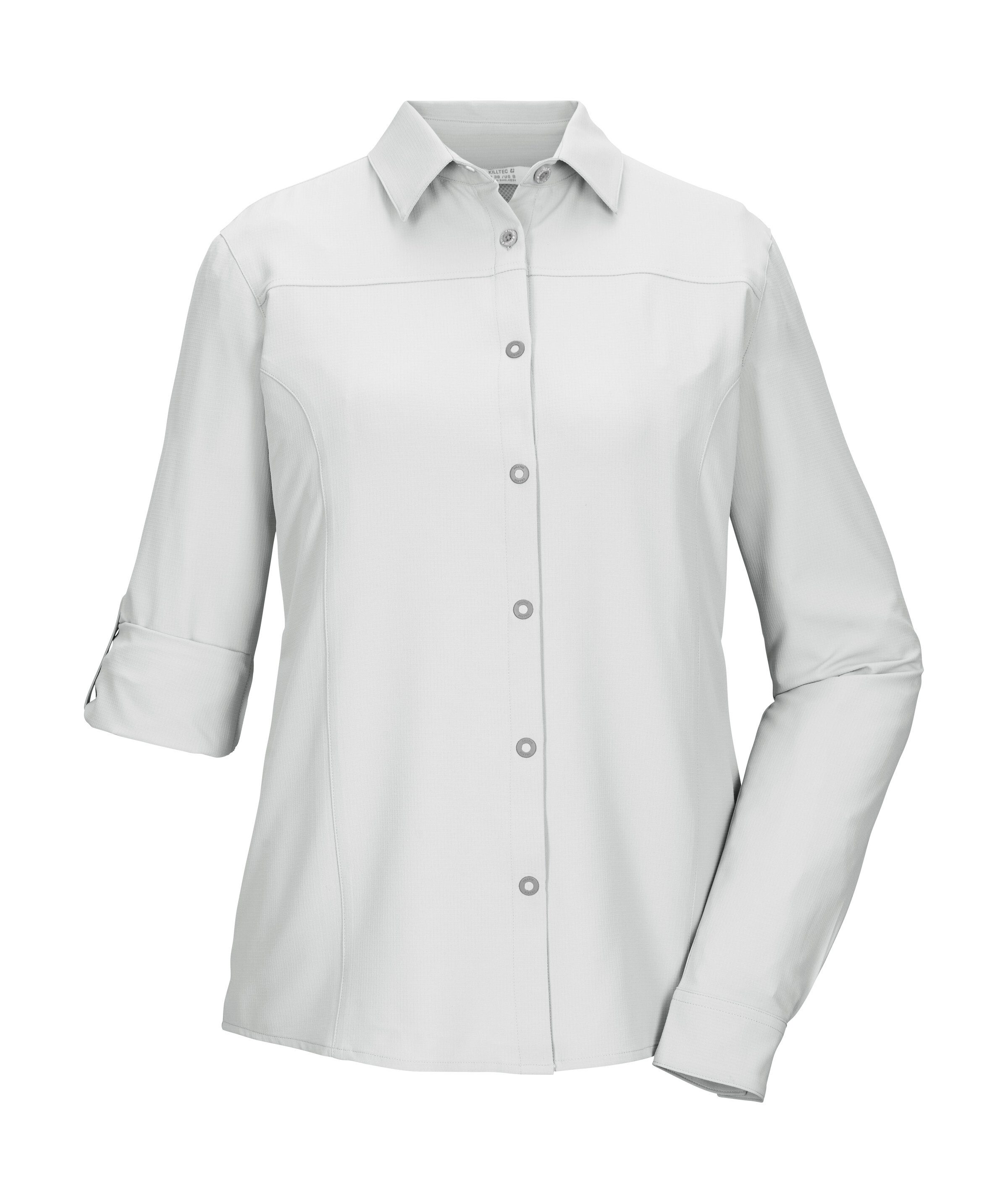 Killtec Funktionshemd KOS 61 WMN WVN SHRT Schnelltrocknende, krempelbare Damen Funktionsbluse