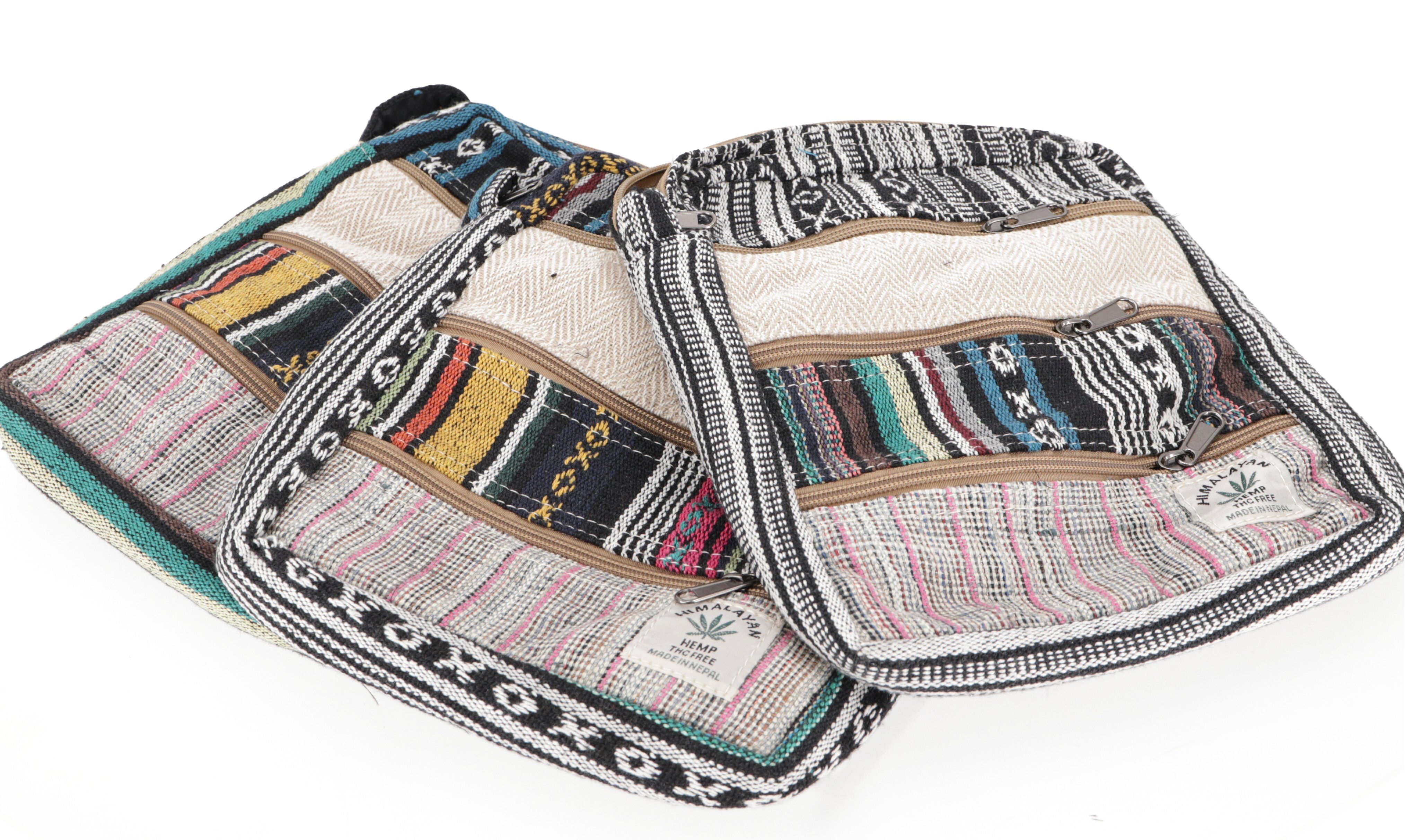 Guru-Shop Schultertasche Kleine Hanftasche Schultertasche, Boho.. günstig online kaufen