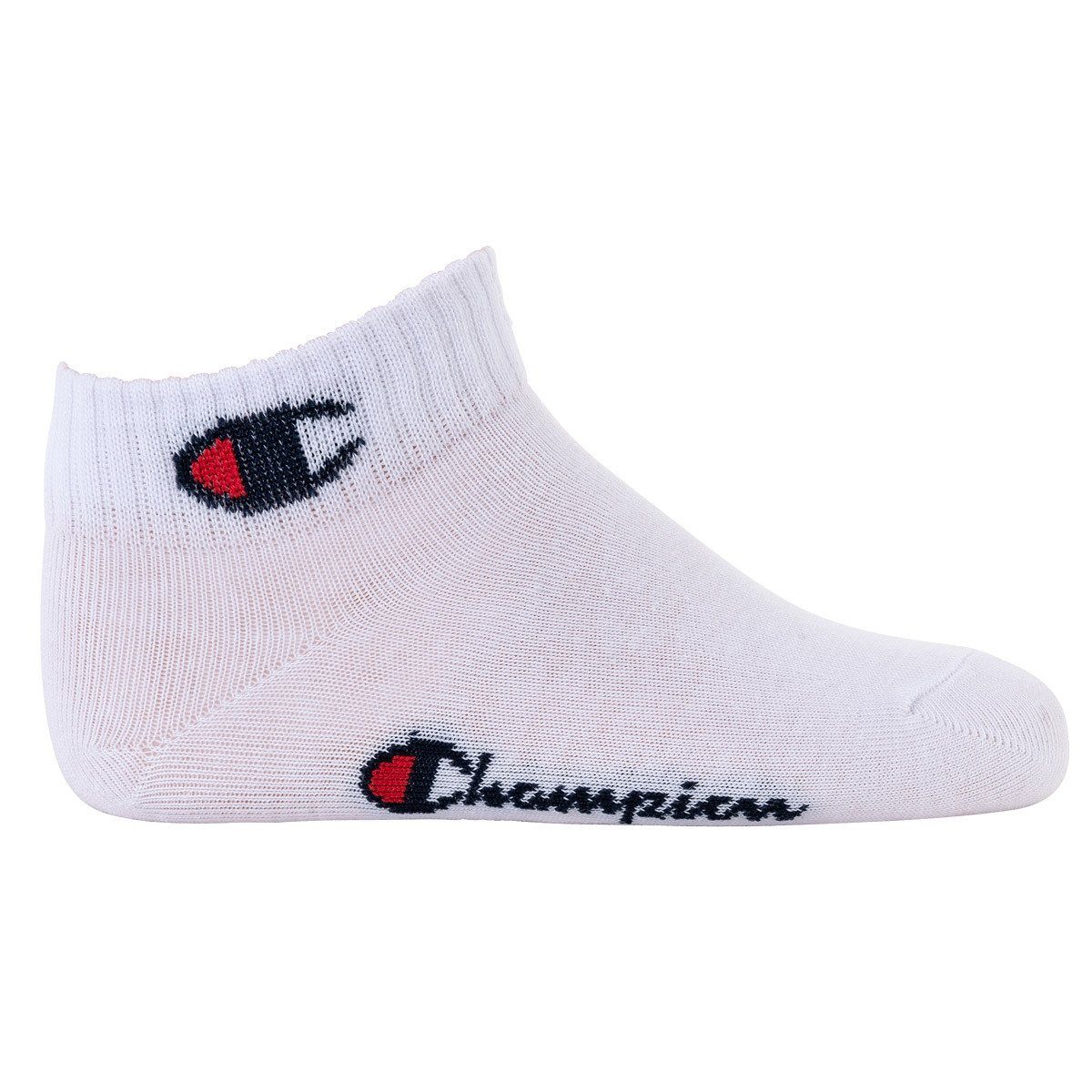 Pink/Weiß/Blau Freizeitsocken Kinder Pack- 3er Socken, einfarbig Champion Quarter,