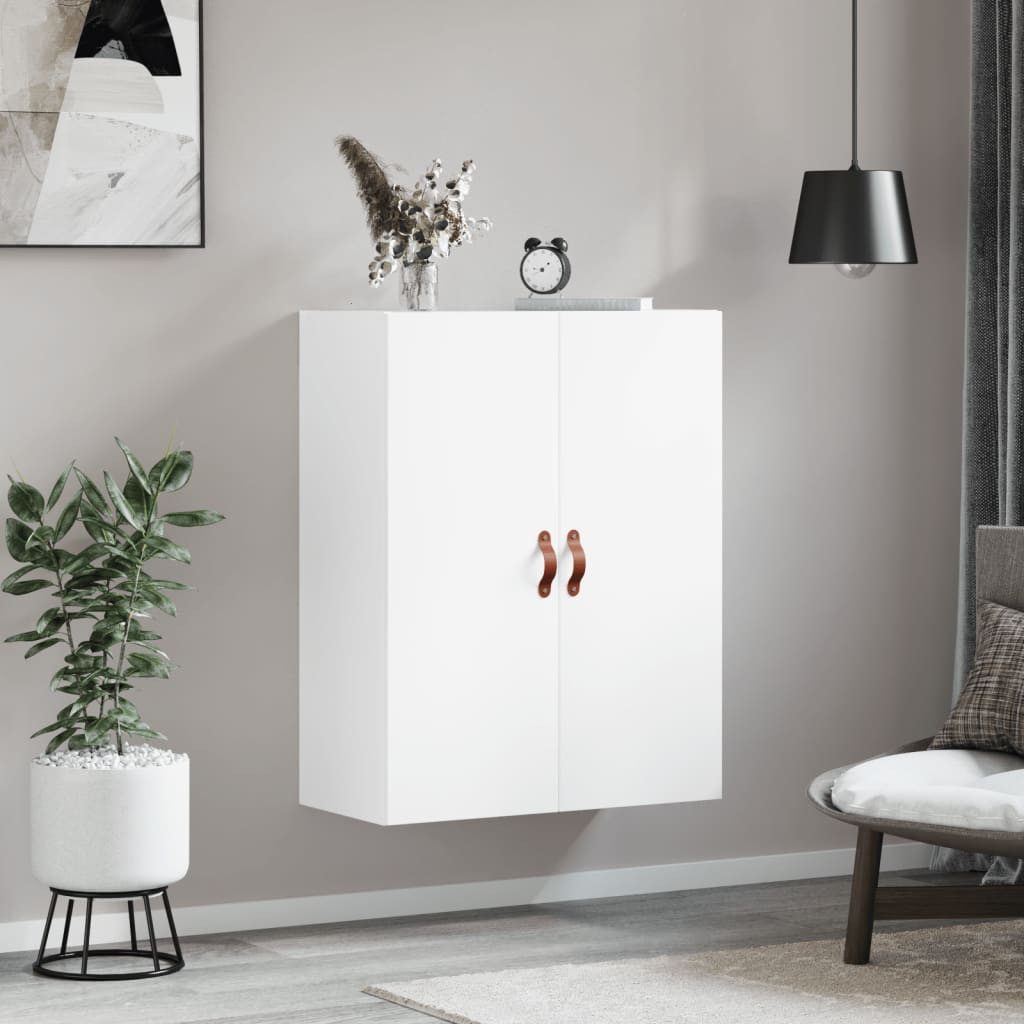 vidaXL Hängeschrank Wandschrank Weiß 69,5x34x90 cm günstig online kaufen