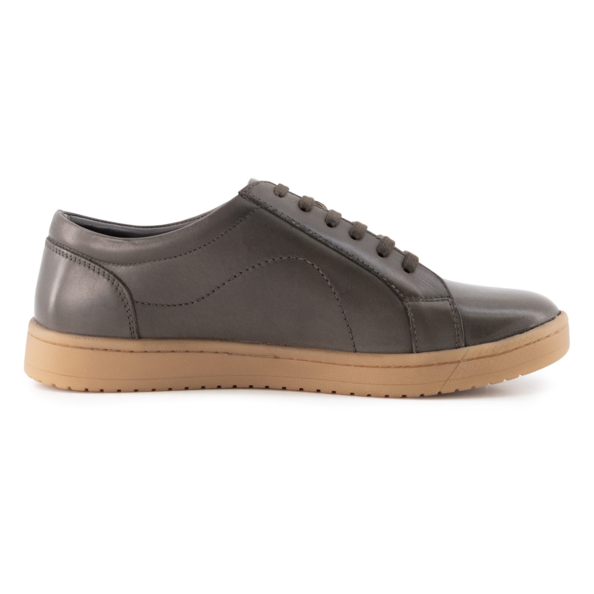 Hamlet Hamlet TIM Herren Sneaker Schnürung Glattleder Crust-Olive Schnürschuh