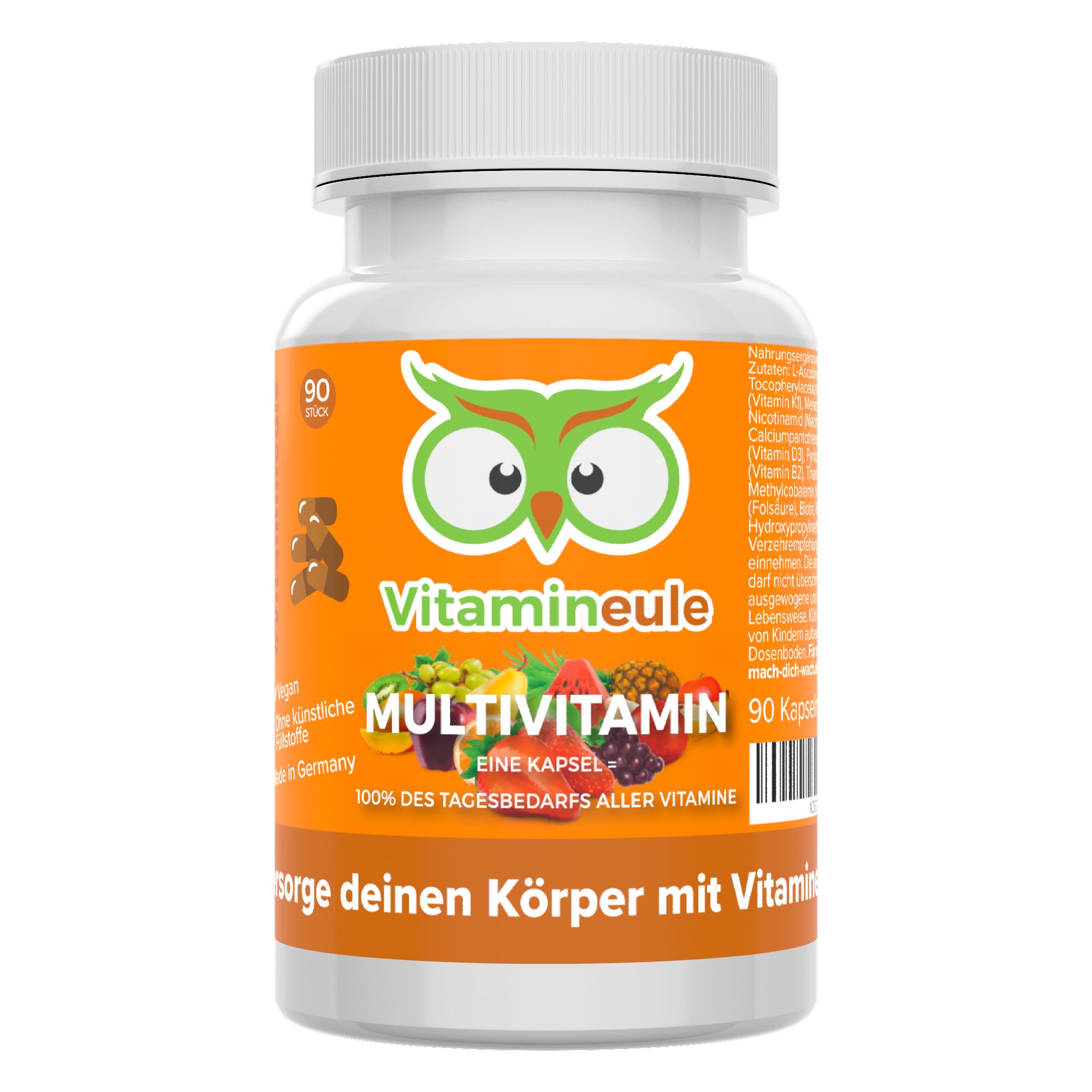 Vitamineule Multivitamin Kapseln - alle Vitamine A-Z - Kapsel
