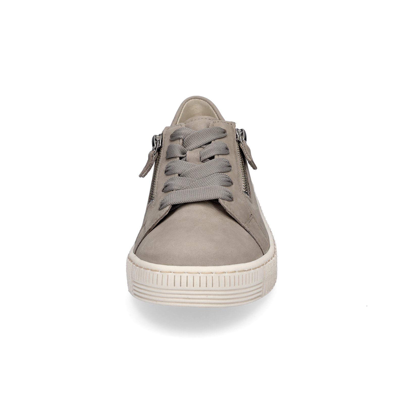 Sneaker Leder Gabor Sneaker taupe leinen Damen Gabor