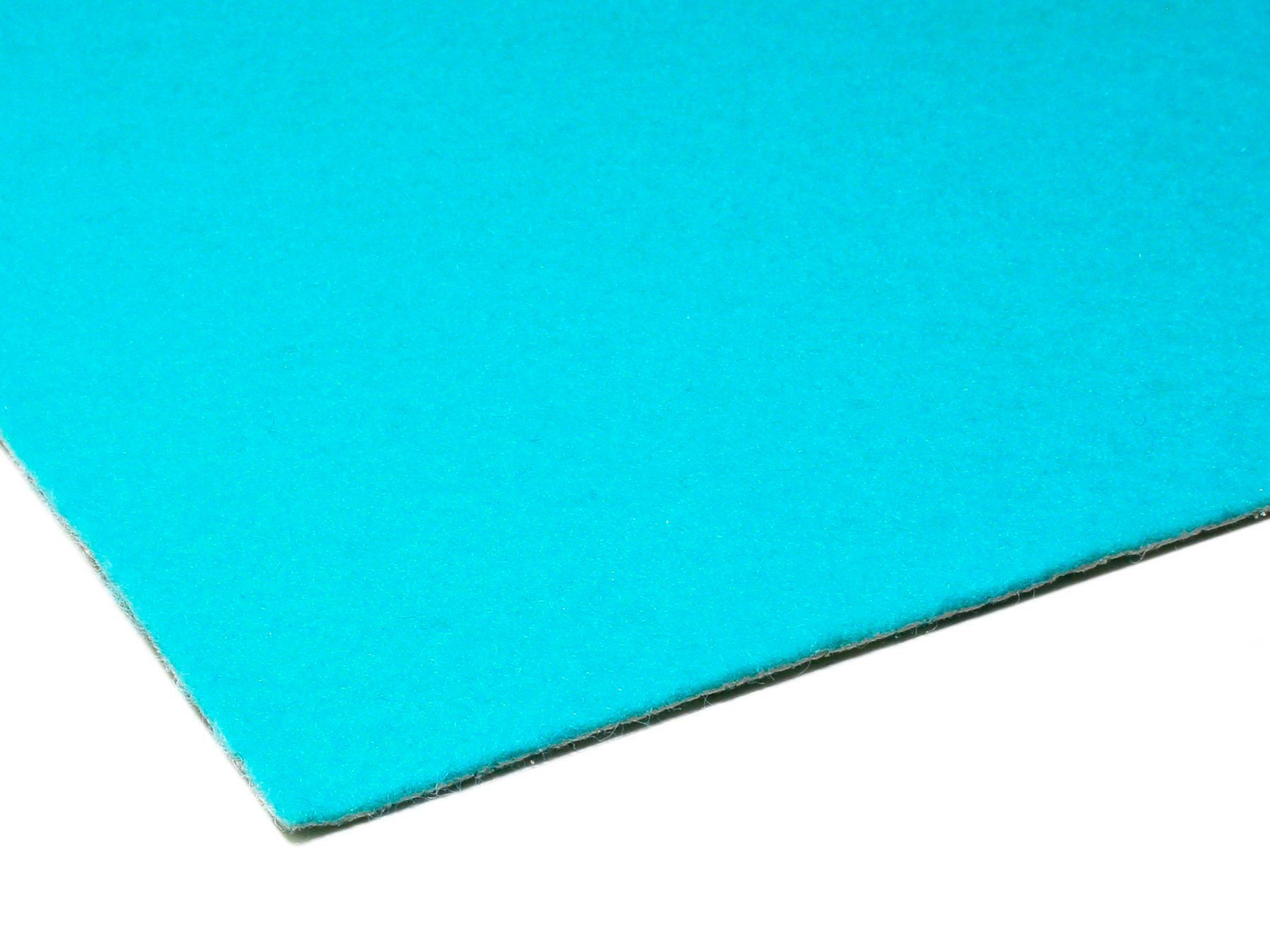 Eventteppich Nadelfilz, 100 mm, Primaflor-Ideen Breite Uni-Farben Läufer PODIUM, robuster in Textil, rechteckig, cm, 2,6 himmelblau Höhe: