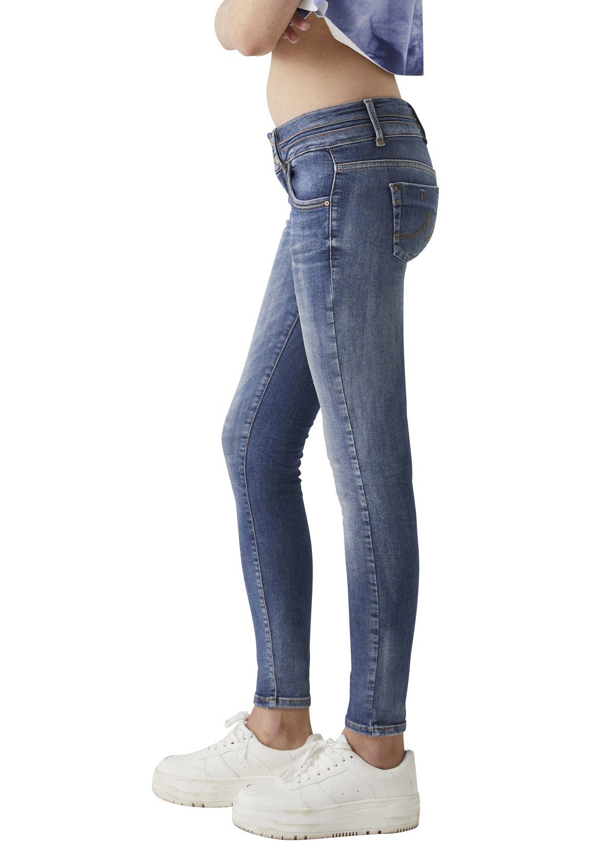 Jeans Galia Undamanged JULITA Mittelblau Wash X LTB LTB Damen Skinny-fit-Jeans