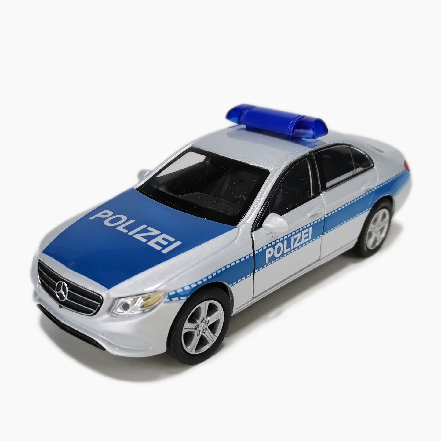 goki Spielzeug-Auto Polizei Mercedes, (packung, 1-tlg., spar set), Mit Rück günstig online kaufen