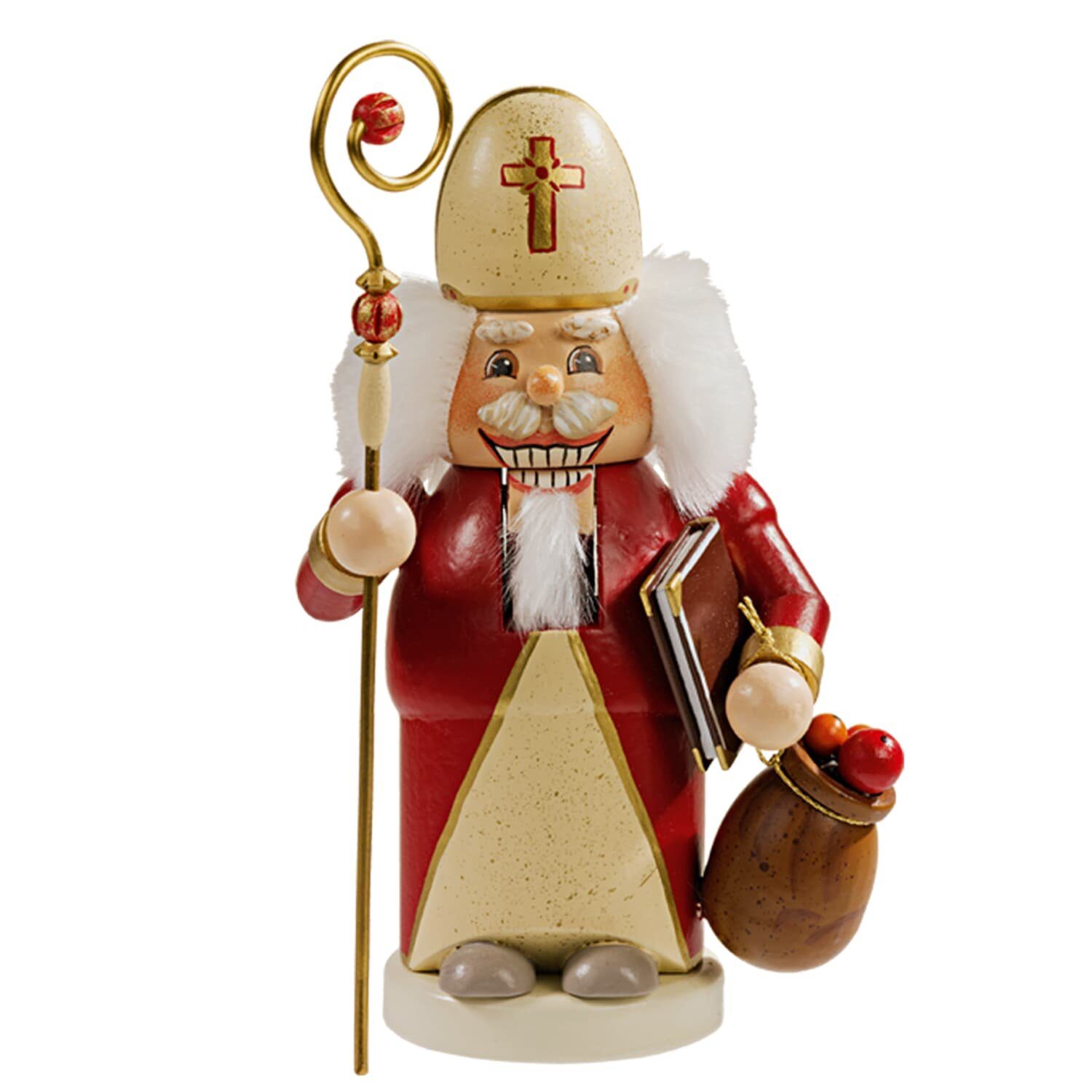 "Sankt Nikolaus", Holzknackl Wohlfahrt Käthe Nussknacker 14cm