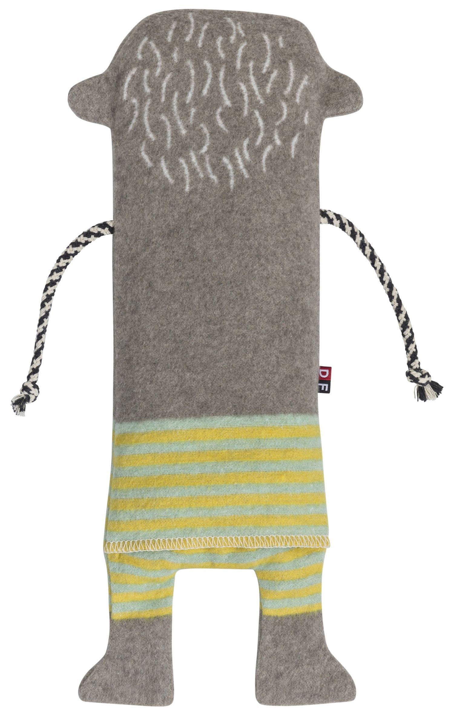 Babydecke Juwel in der Puppe 'Affe' 70 x 90 cm Kiwi- Grün, DAVID FUSSENEGGER