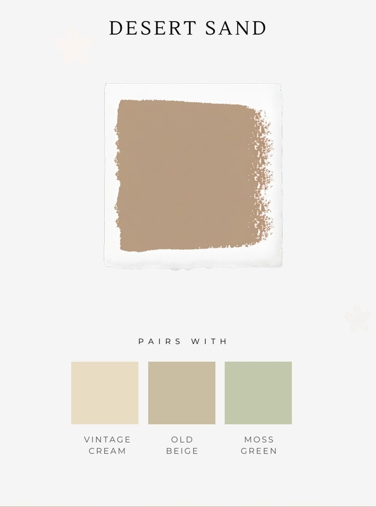 Vintage Paint Kreidefarbe Kreidefarbe Organic Vibes 200 ml matte Möbelfarbe 7 Naturtöne, VOC-arm ohne Ammoniak bleifrei vegan / tierversuchsfrei