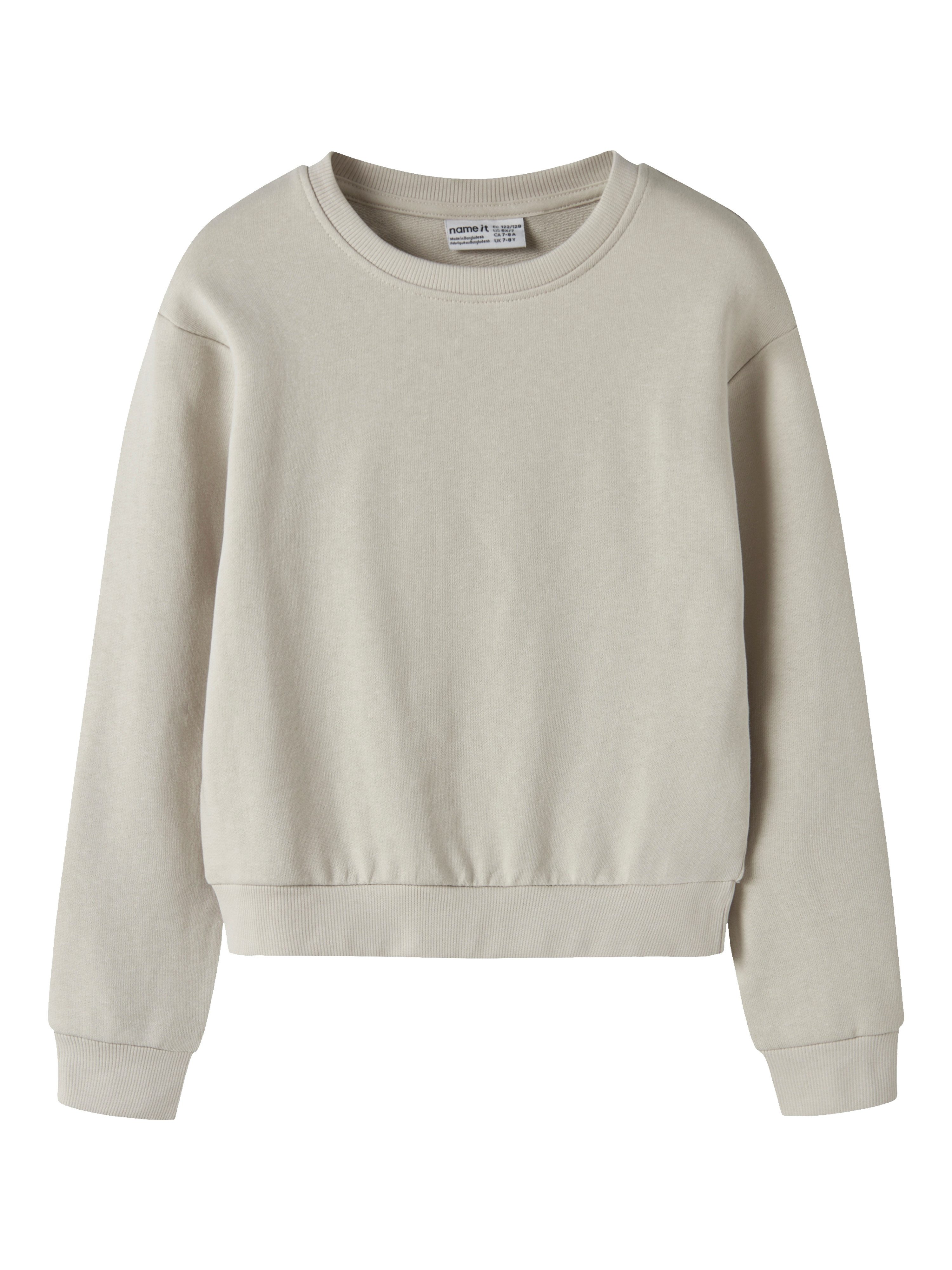 Name It Sweatshirt NKFMILLE SHORT NREG LS SWE O-NECK NOOS – Bild 3 von 5