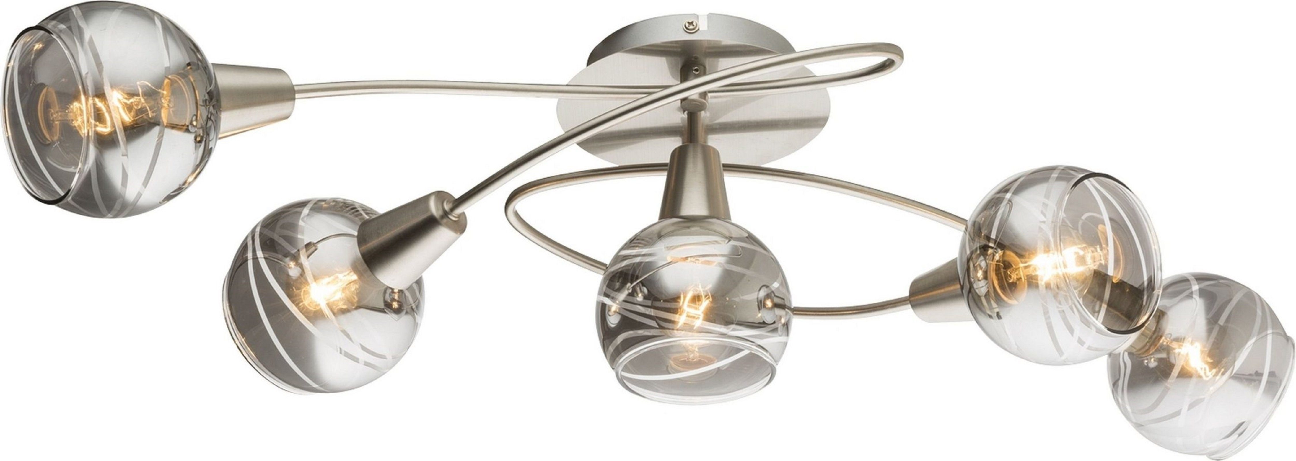 TRANGO LED Deckenleuchte, 5-flammig 1010-58SD Deckenbeleuchtung günstig online kaufen