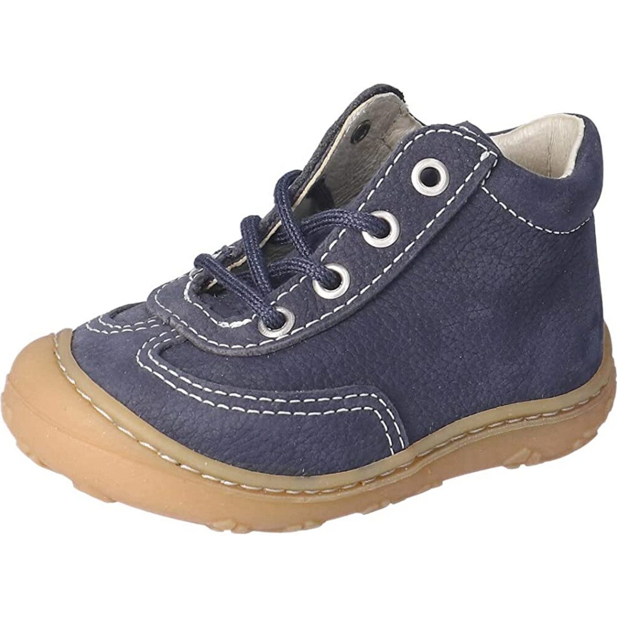 Stiefel für Jungen in blau Lauflernschuh