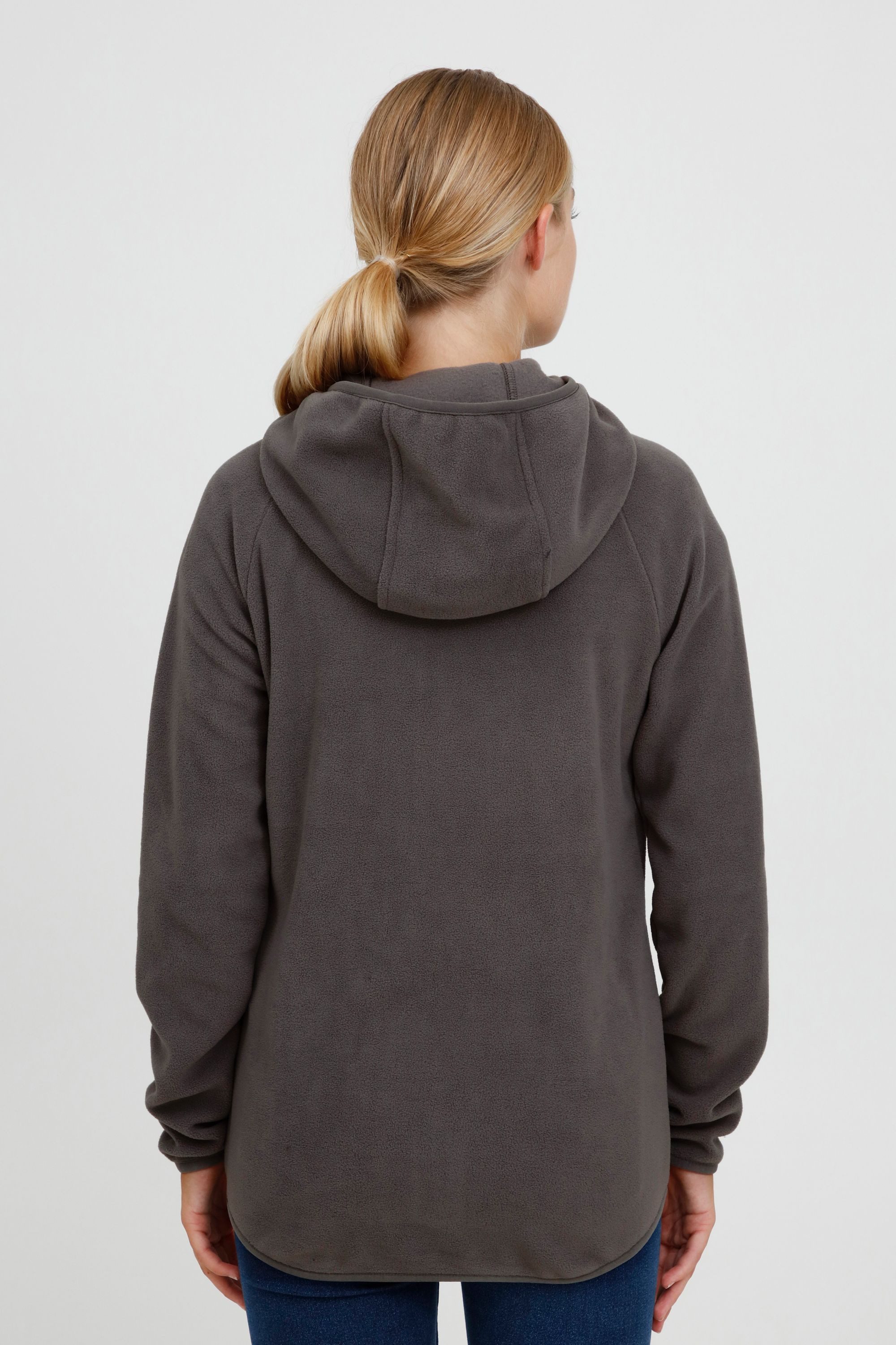 OXMO Fleecejacke OXFinja Fleecejacke mit Kapuze