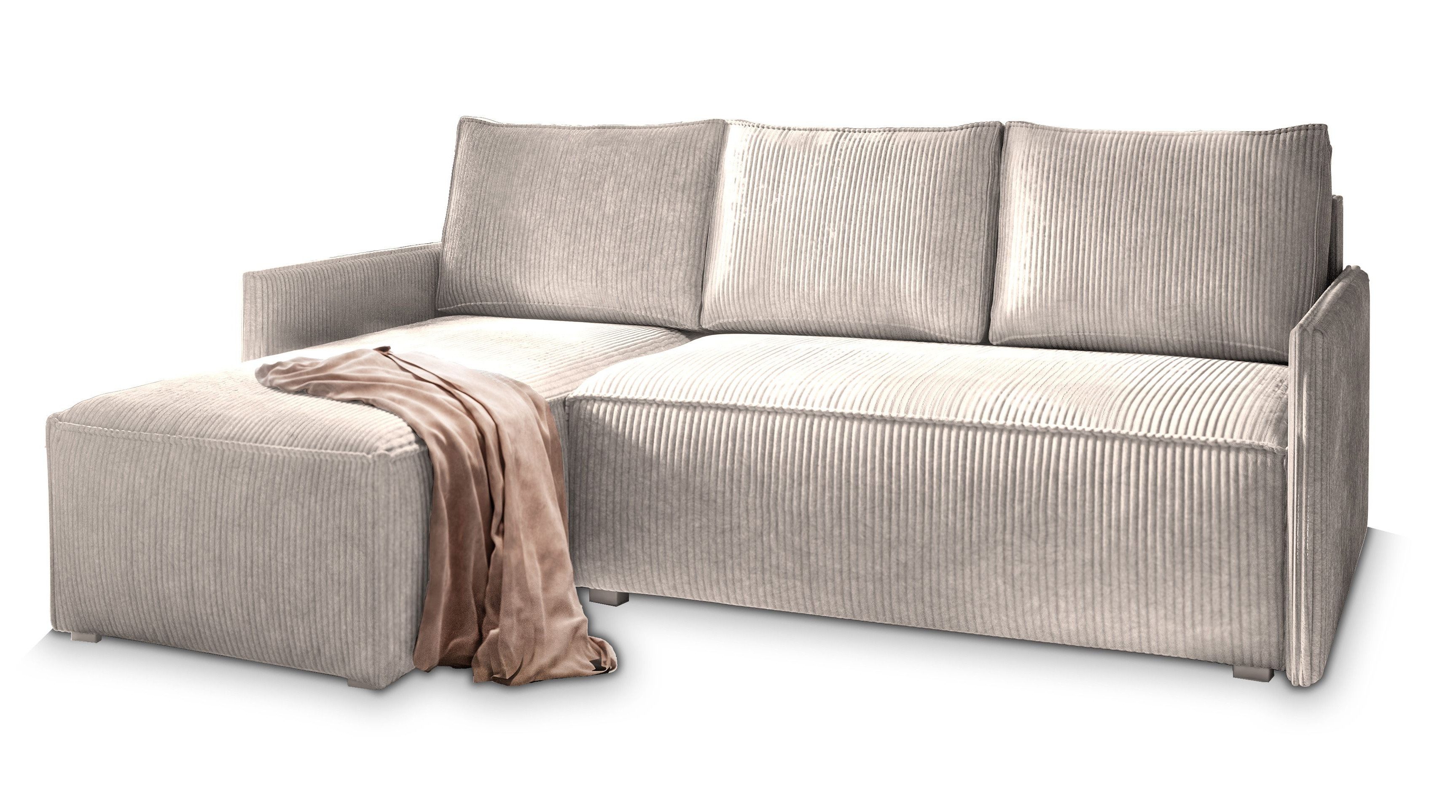 Masseno Ecksofa PERUSI mit Schlaffunktion L-Form, günstig online kaufen