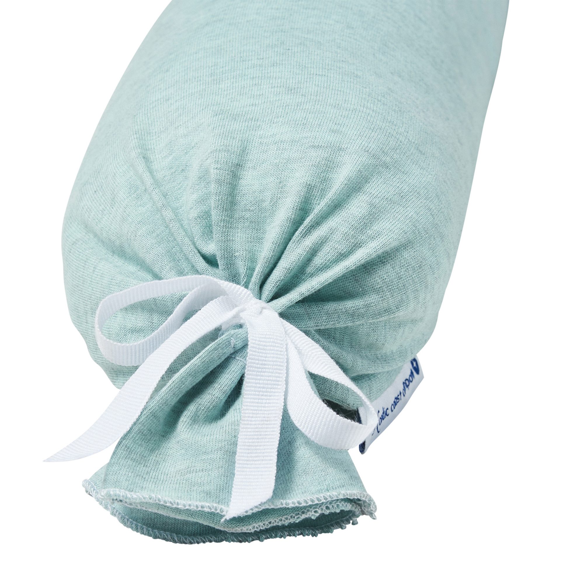 Nordic Coast Company Nestchenschlange Bettschlange Bettrolle für Babybett und Beispielbett Kopfschutz, Sicher venäht, passt ins Kinderbett, Kinderwagen, Premium Baumwolle