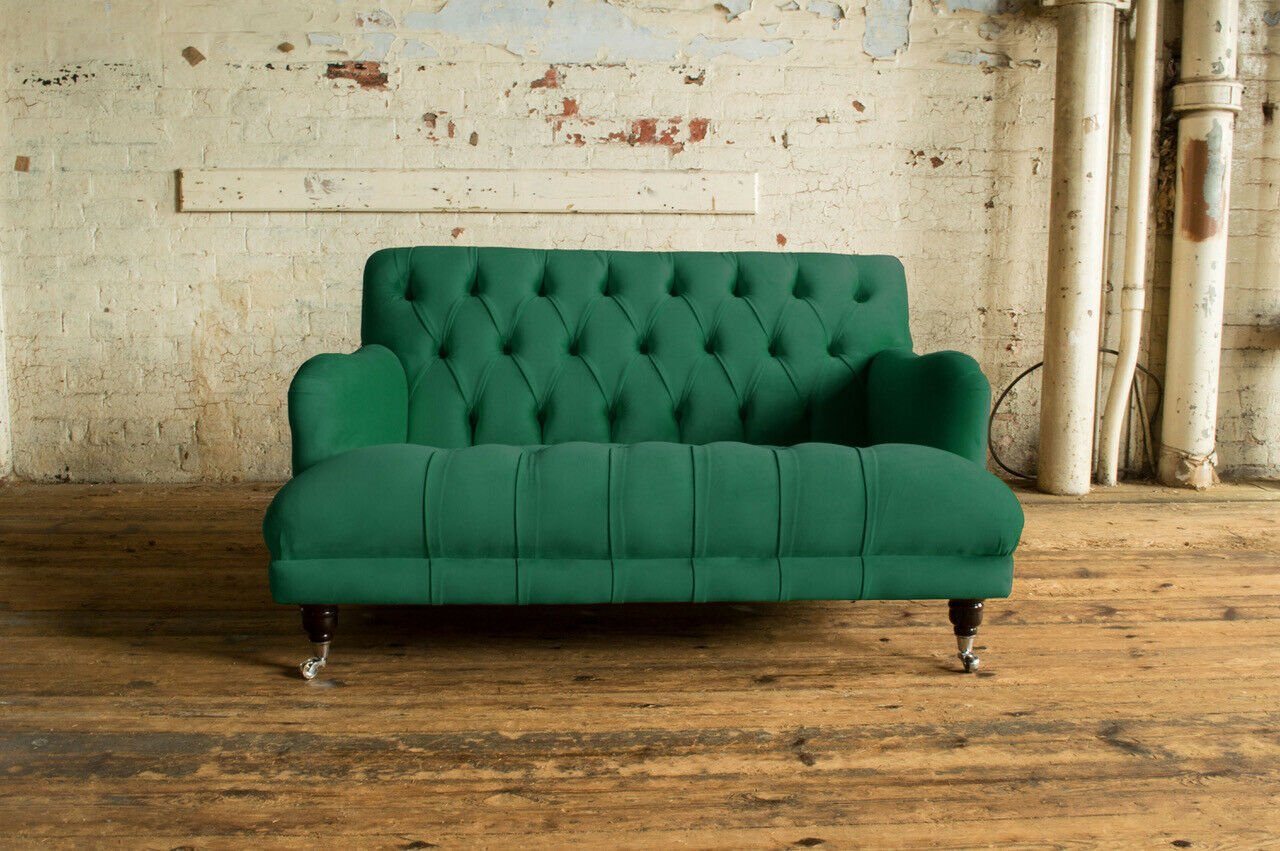 Chesterfield-Sofa, JVmoebel Chesterfield Polstermöbel Zweisitzer Design luxus