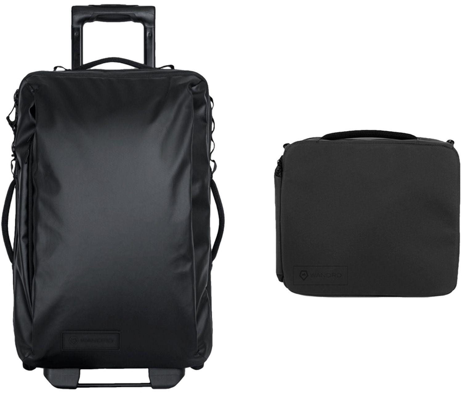 Wandrd Fotorucksack Transit Carry-On Roller Black Essential+ Bundle