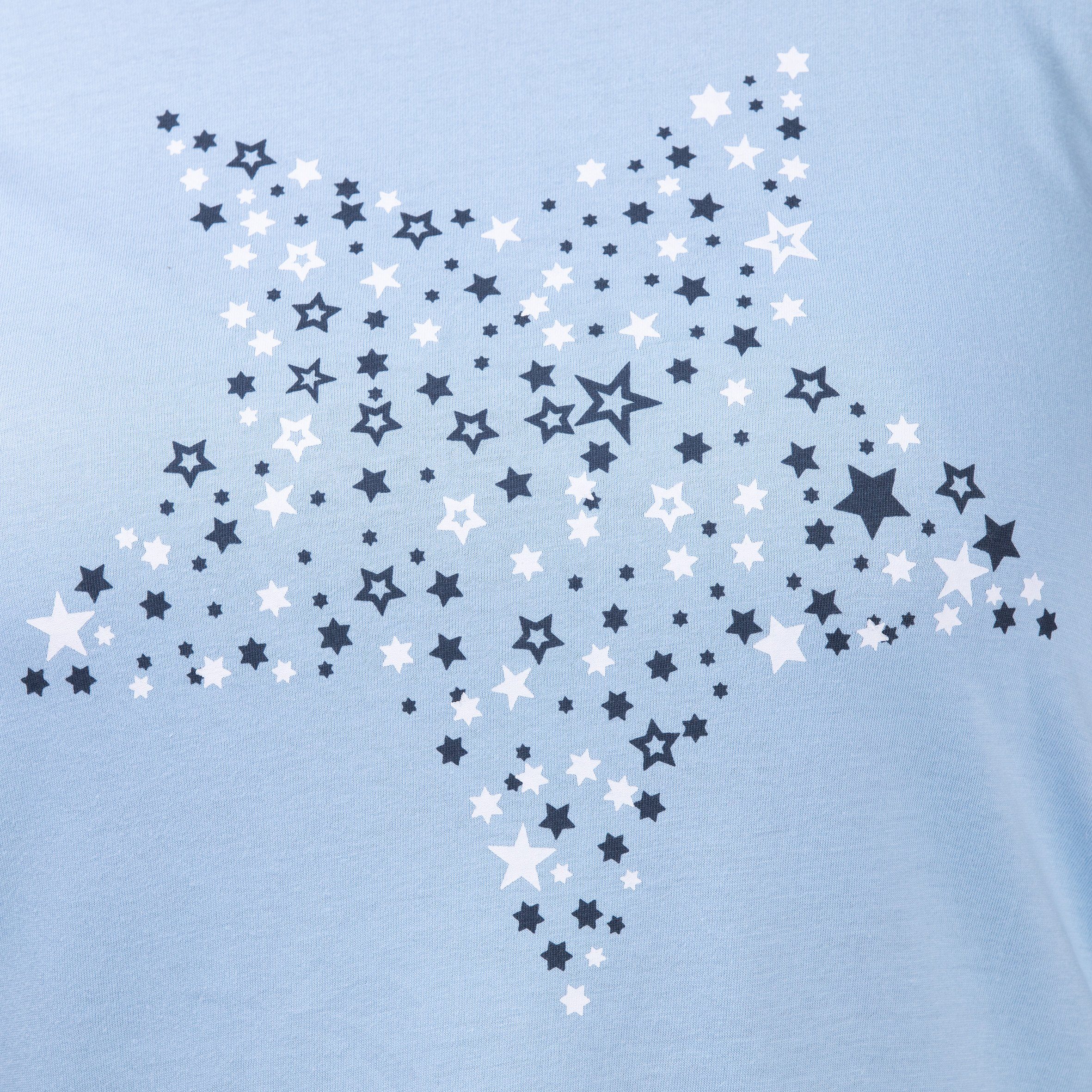 Moonline Pyjama Pyjama in großen Größen (Übergröße XL - 4XL) aus 100% Baumwolle