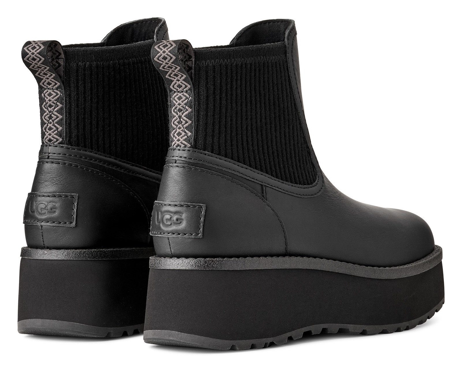UGG CITYFUNC CHELSEA Chelseaboots Plateauboots, Schlupfstiefel mit Anziehlasche