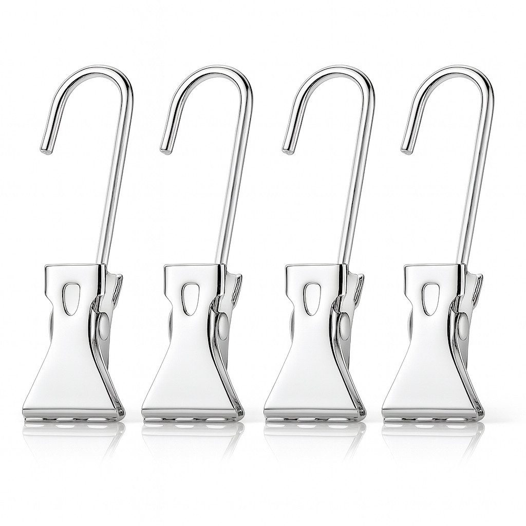 VABIONO Handtuchklemme Aufhängeclips Handtuchaufhänger Aufhänger Handtuchclips Edelstahl, Kostenloser Versand