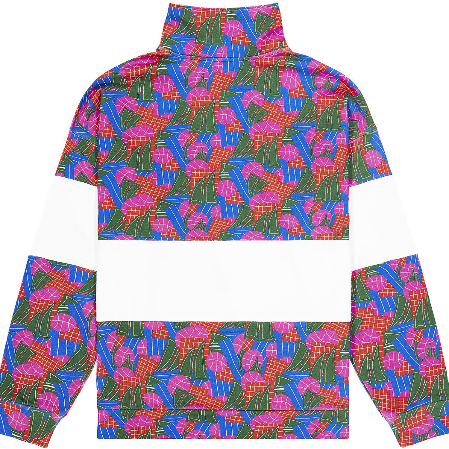 Picture Longsleeve Pullover W FIR RUGBY 1/4 ZIP SWEATER