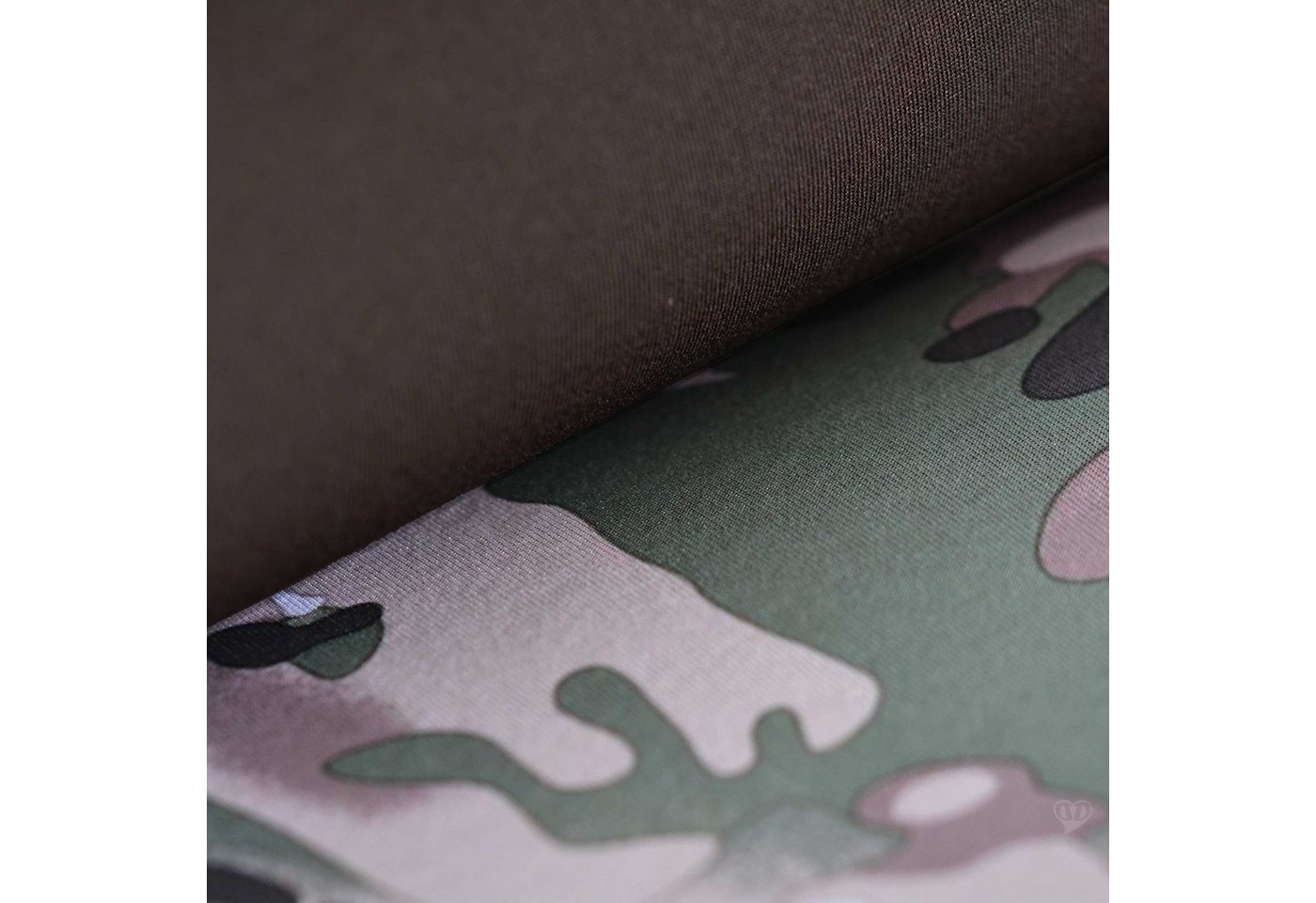 Thumbnail - maDDma Stoff 0,5m Neopren Stoff Motivdruck Doubleface 3mm Stretch 135cm, Camouflage 1