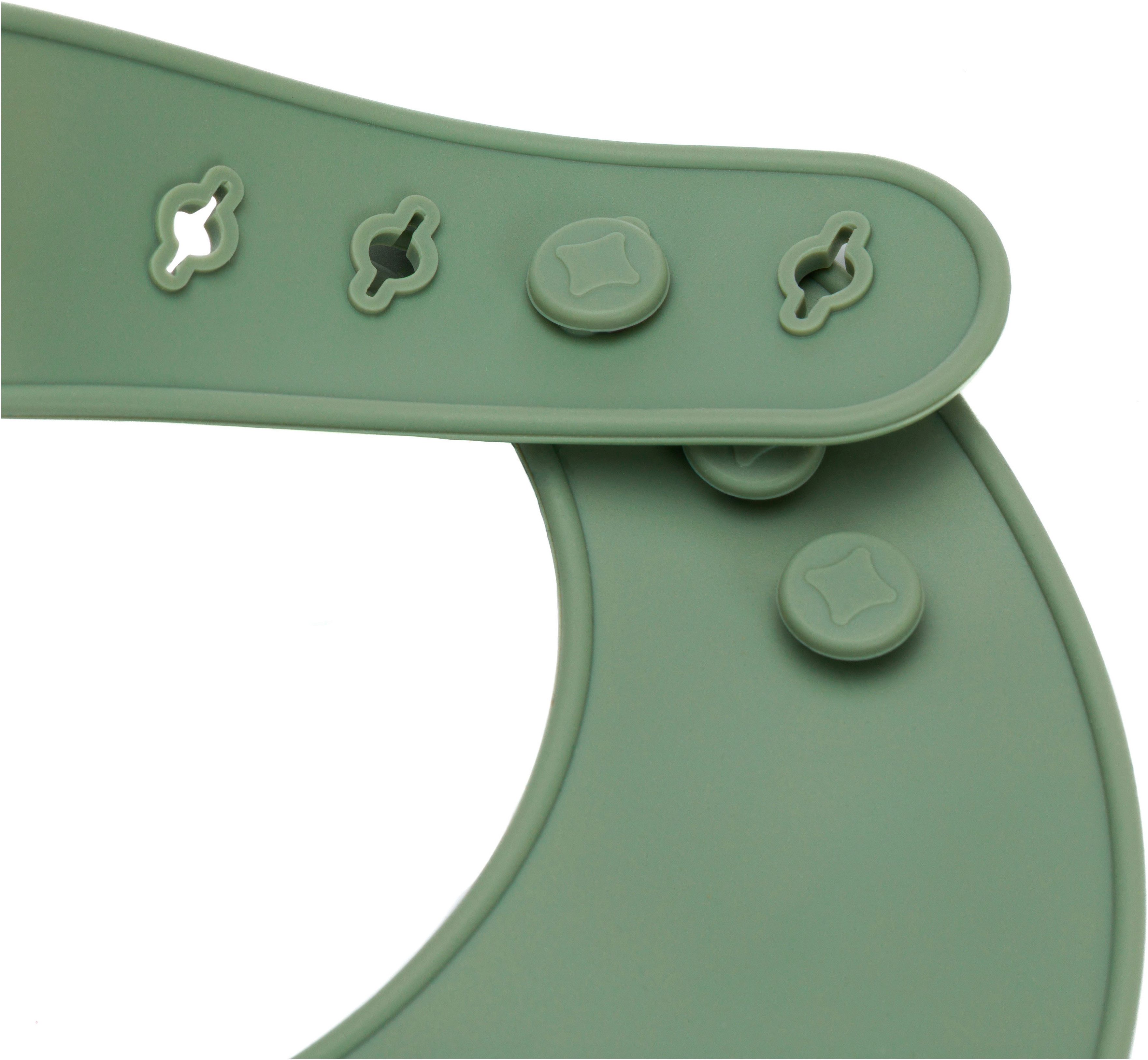 Fillikid Kindergeschirr-Set Silikonset (4-tlg), 1 Personen, Silikon, inkluisve Lätzchen