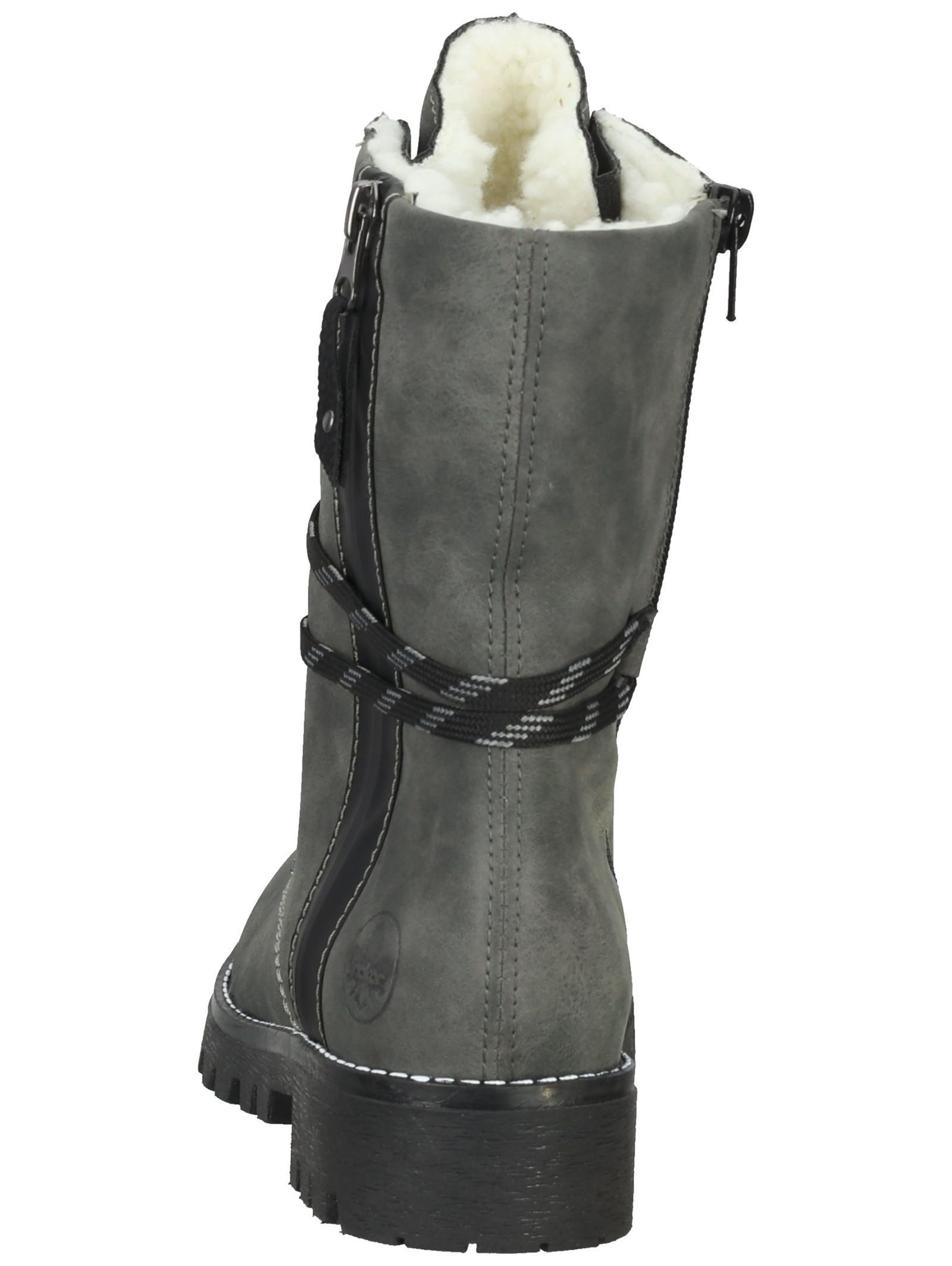 Rieker Rieker Stiefelette Lederimitat Schnürstiefelette