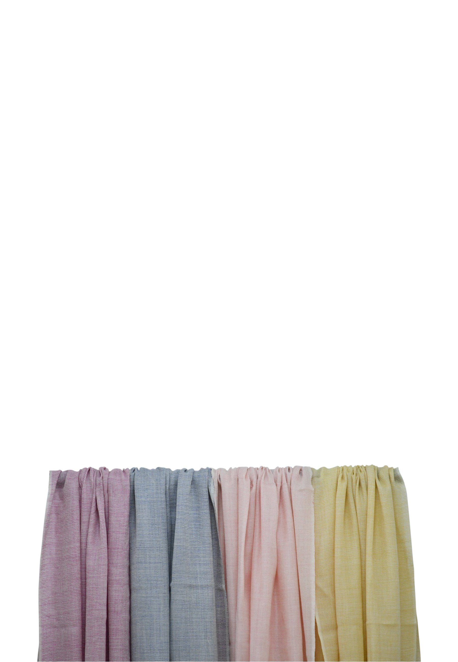 Schal Unverkennbar mit Chilli einzigartigem Blue Sie Kaschmir-Wollschal aus Aussehen Stil: Ihren mit rosa eleganter Erhöhen Schal Wolle zweifarbiger Eleganz,