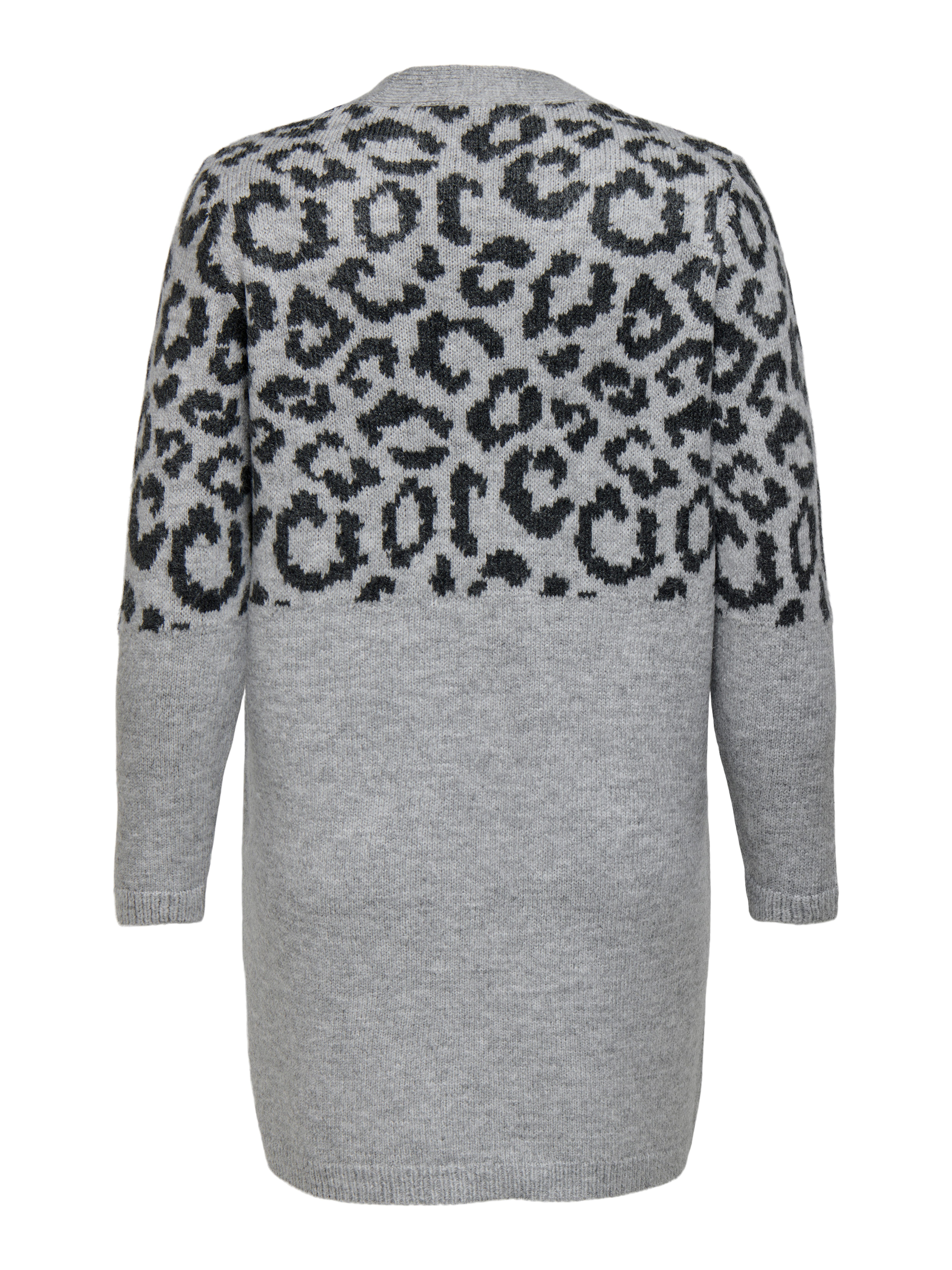 ONLY CARMAKOMA Strickjacke CARJADE ANIMAL L/S CARDIGAN KNT NOOS