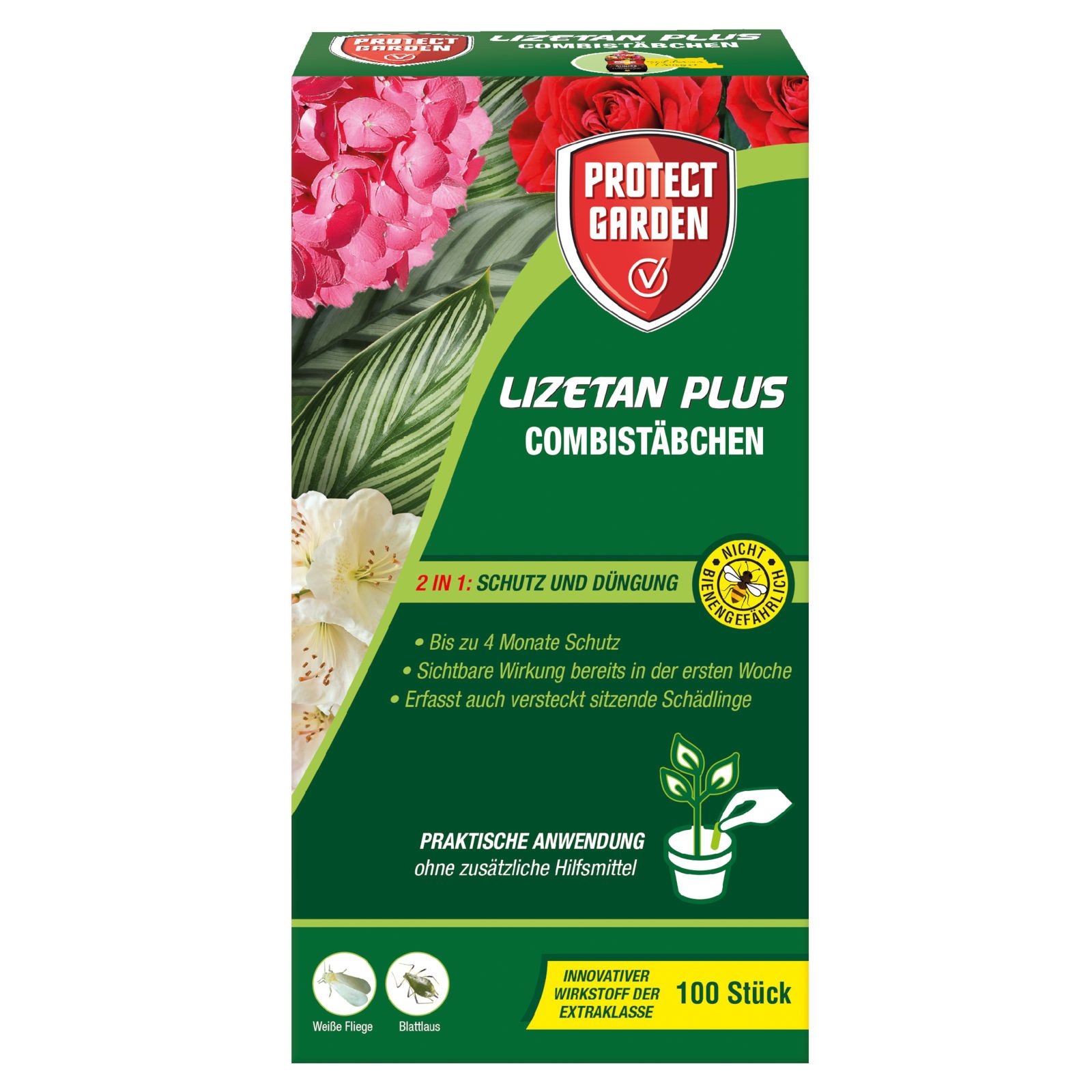 Protect Garden Vergrämungsmittel Lizetan Plus Combistäbchen, 100 Stück, 100-St.